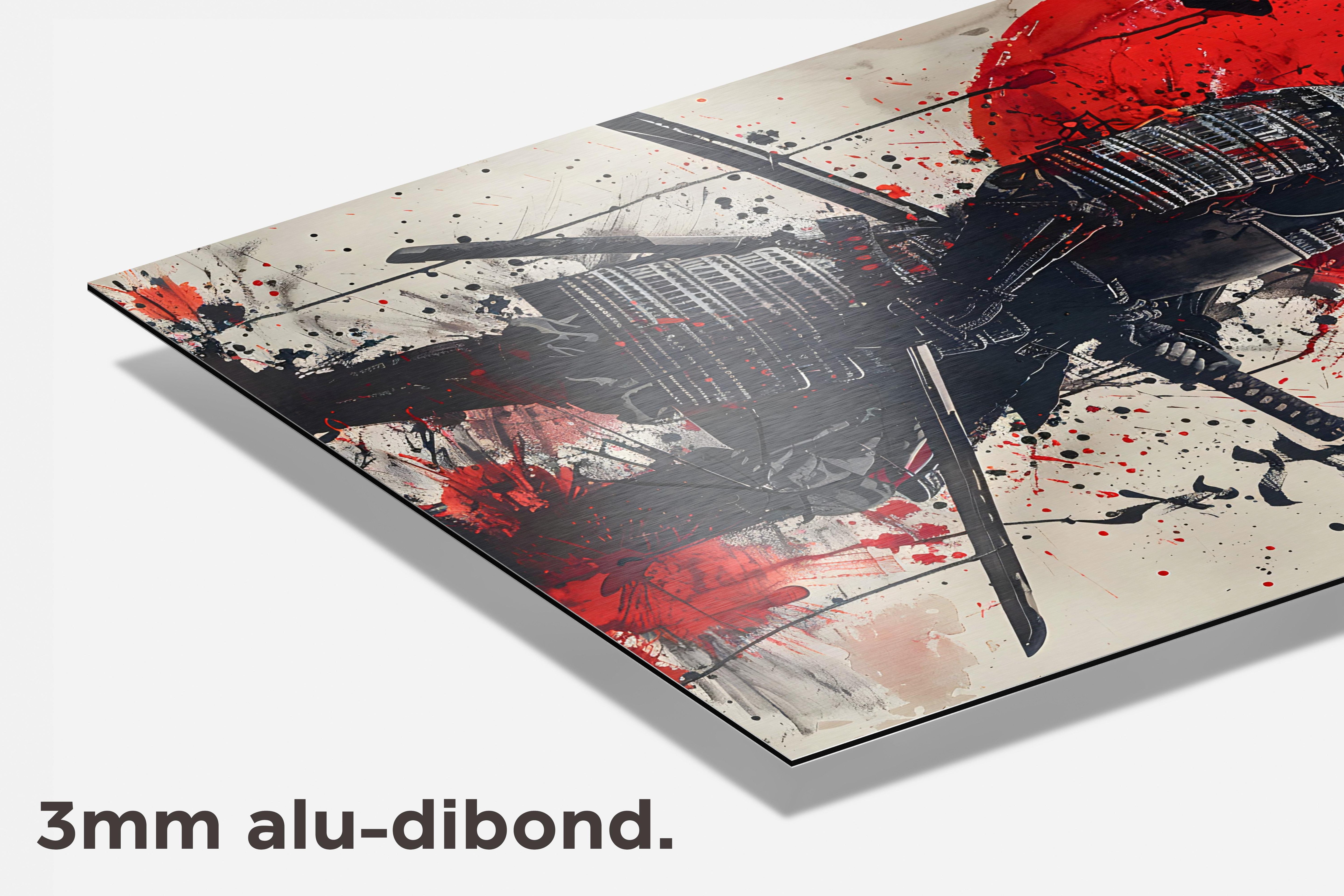 Samoerai dibond detail