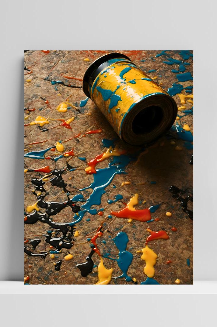 Verfpot op 3mm aluminium dibond