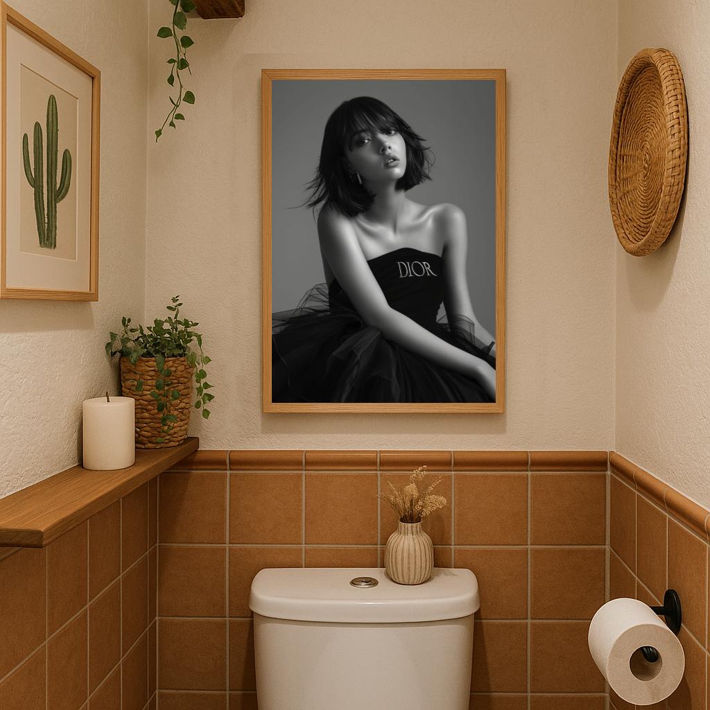 Dior Model B&W poster sfeerbeeld 3