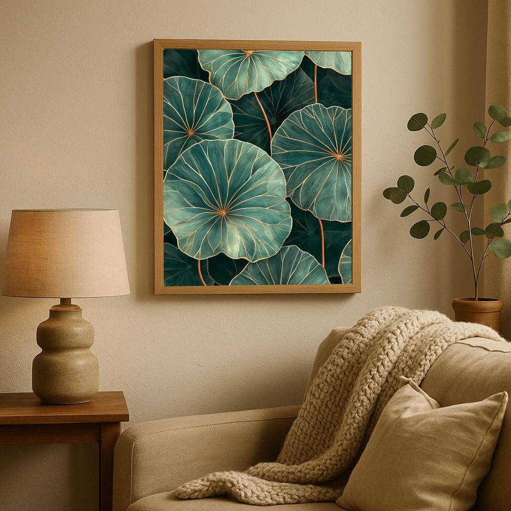 Lotus Leaves poster sfeerbeeld 1