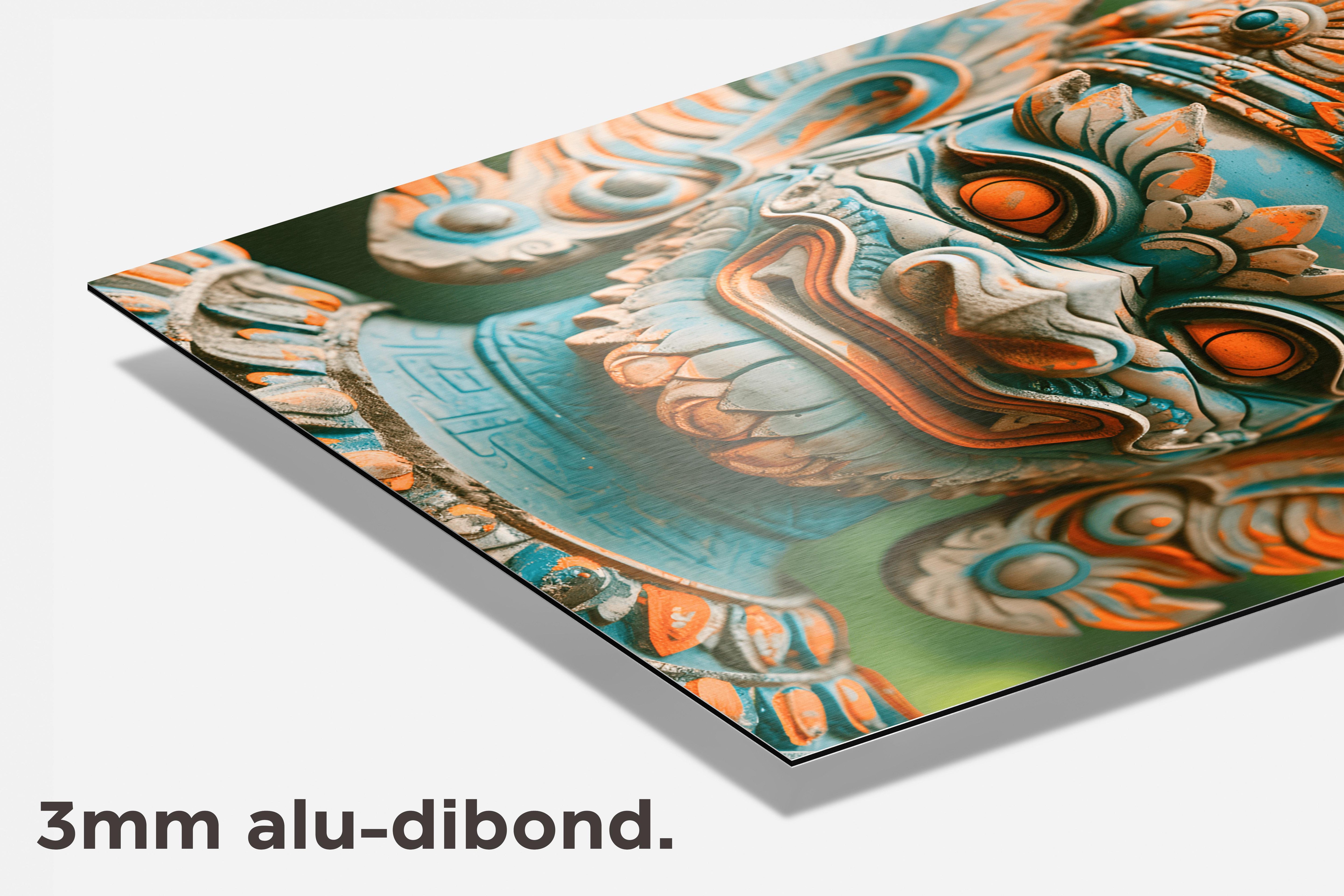 Demon God dibond detail