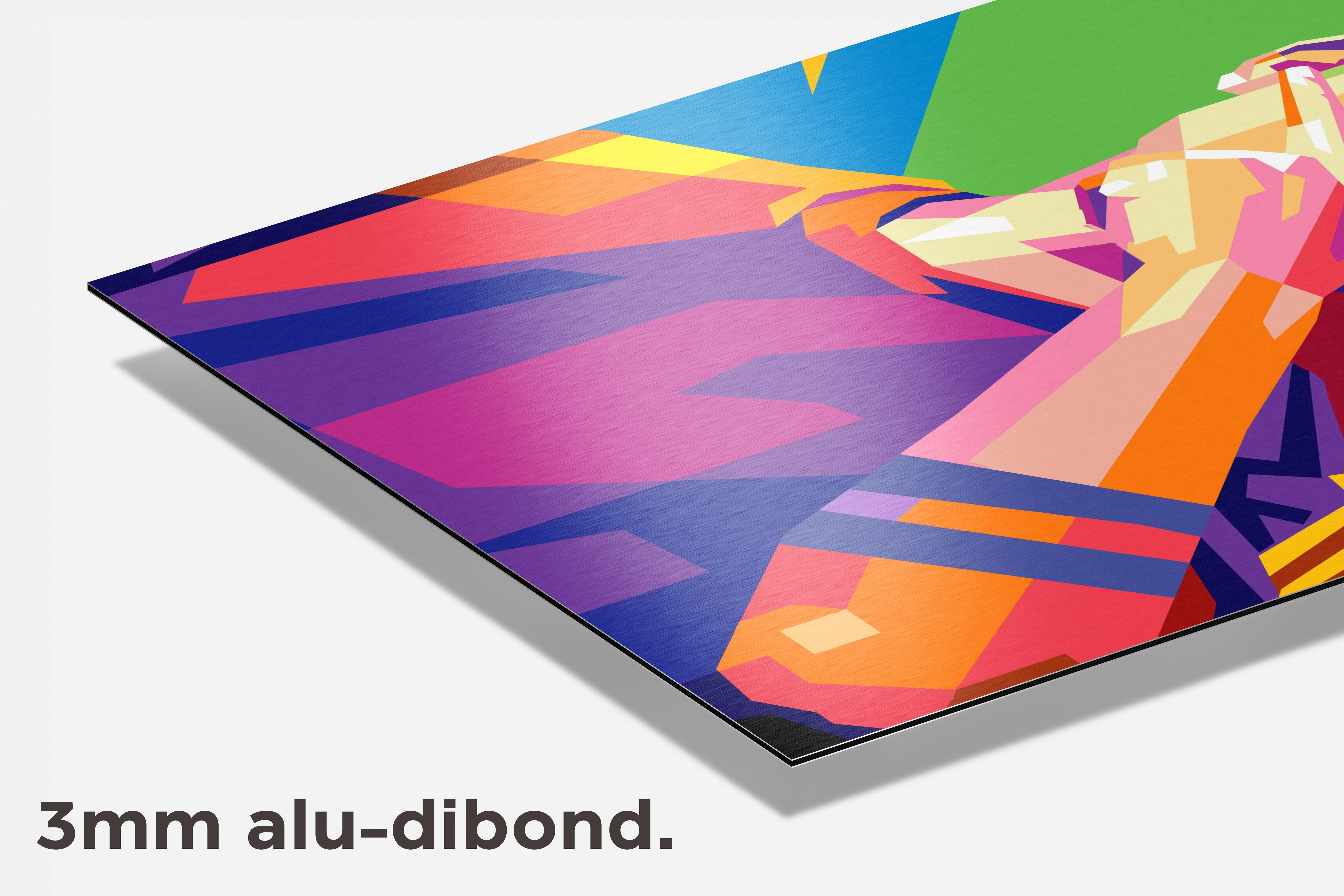 Paulo Dybala dibond detail