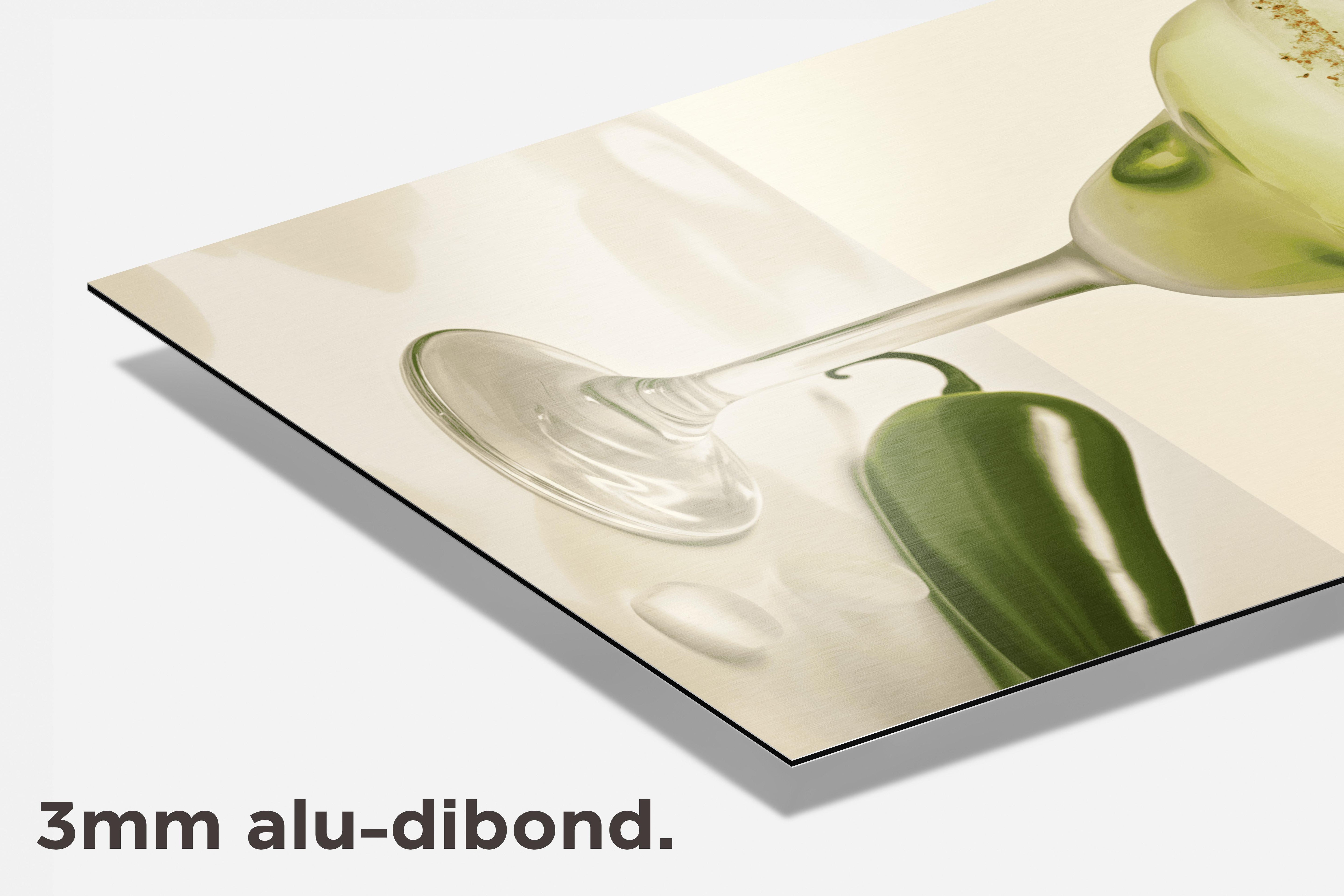 Margarita Limoen dibond detail