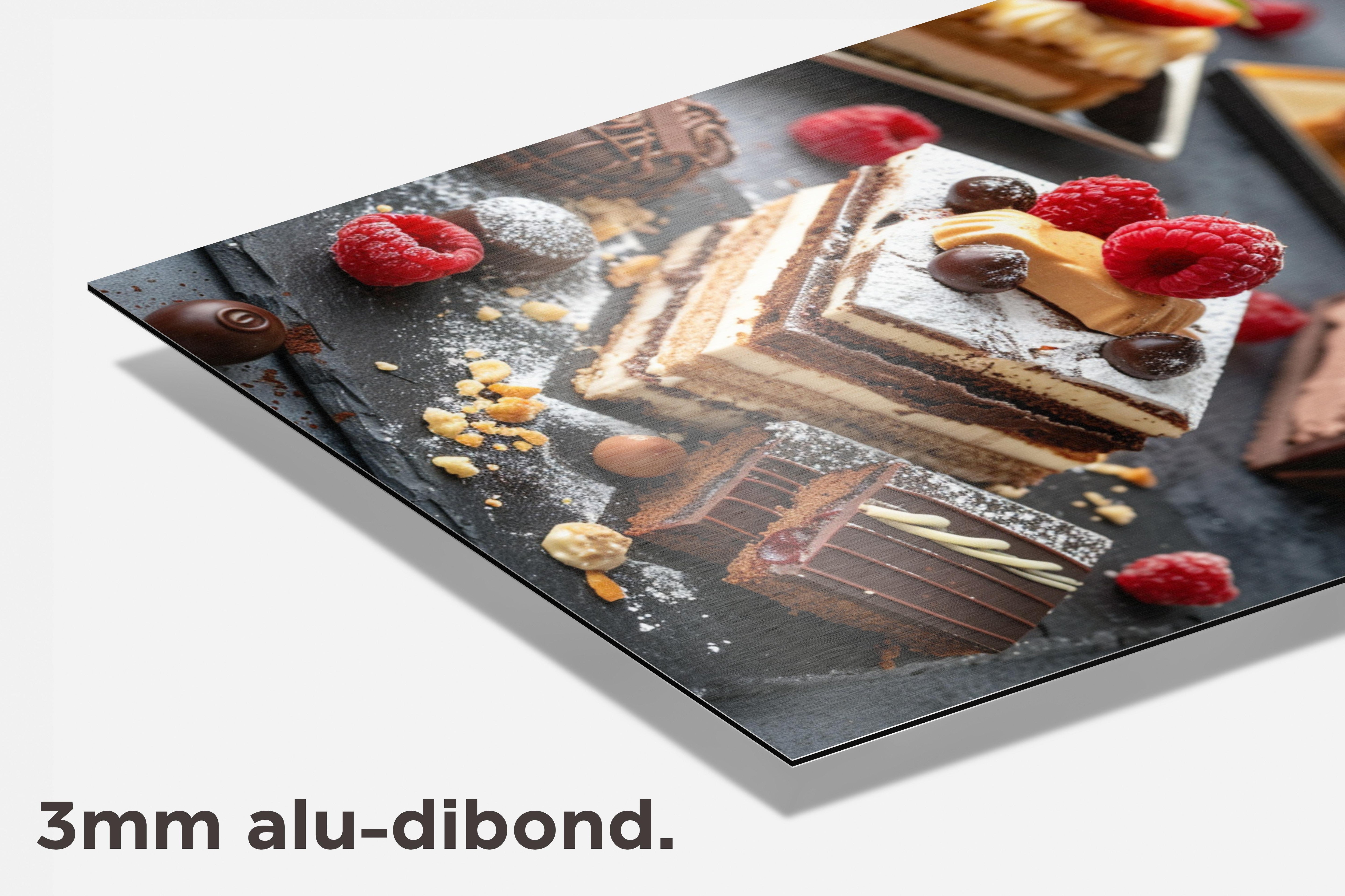 Desserts Taart dibond detail