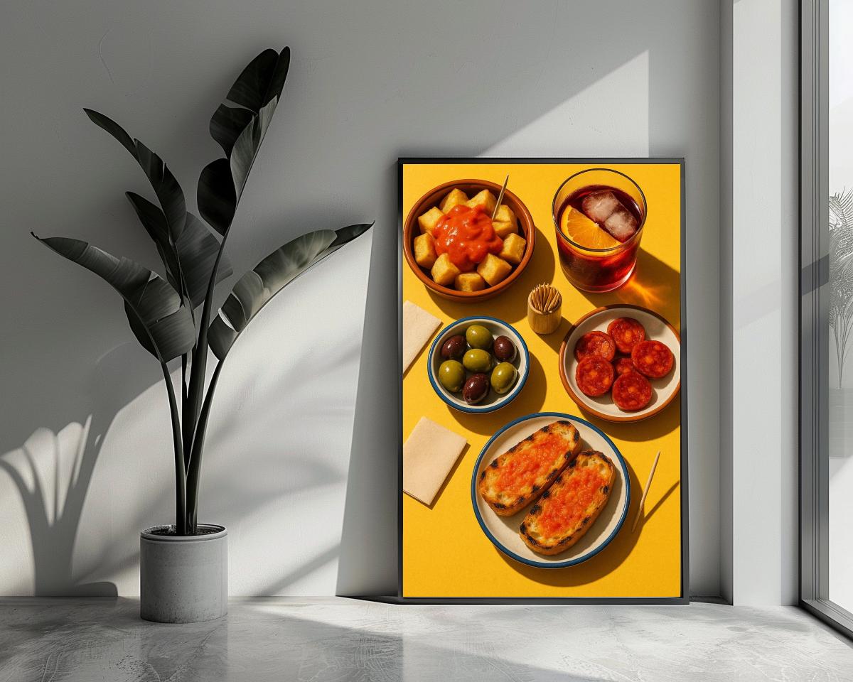 Tapas poster van 25 Artstreet