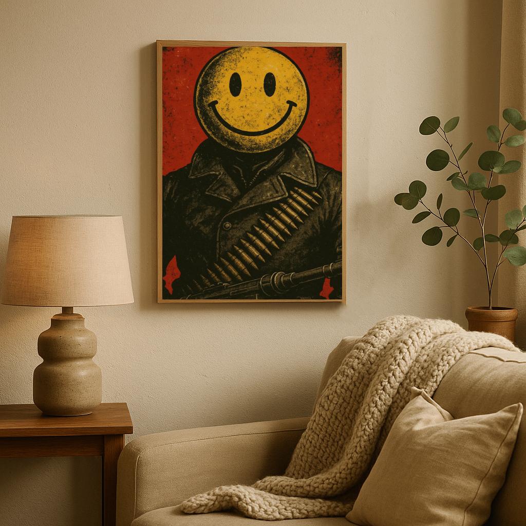 Smiley Bullet Gun poster sfeerbeeld 2