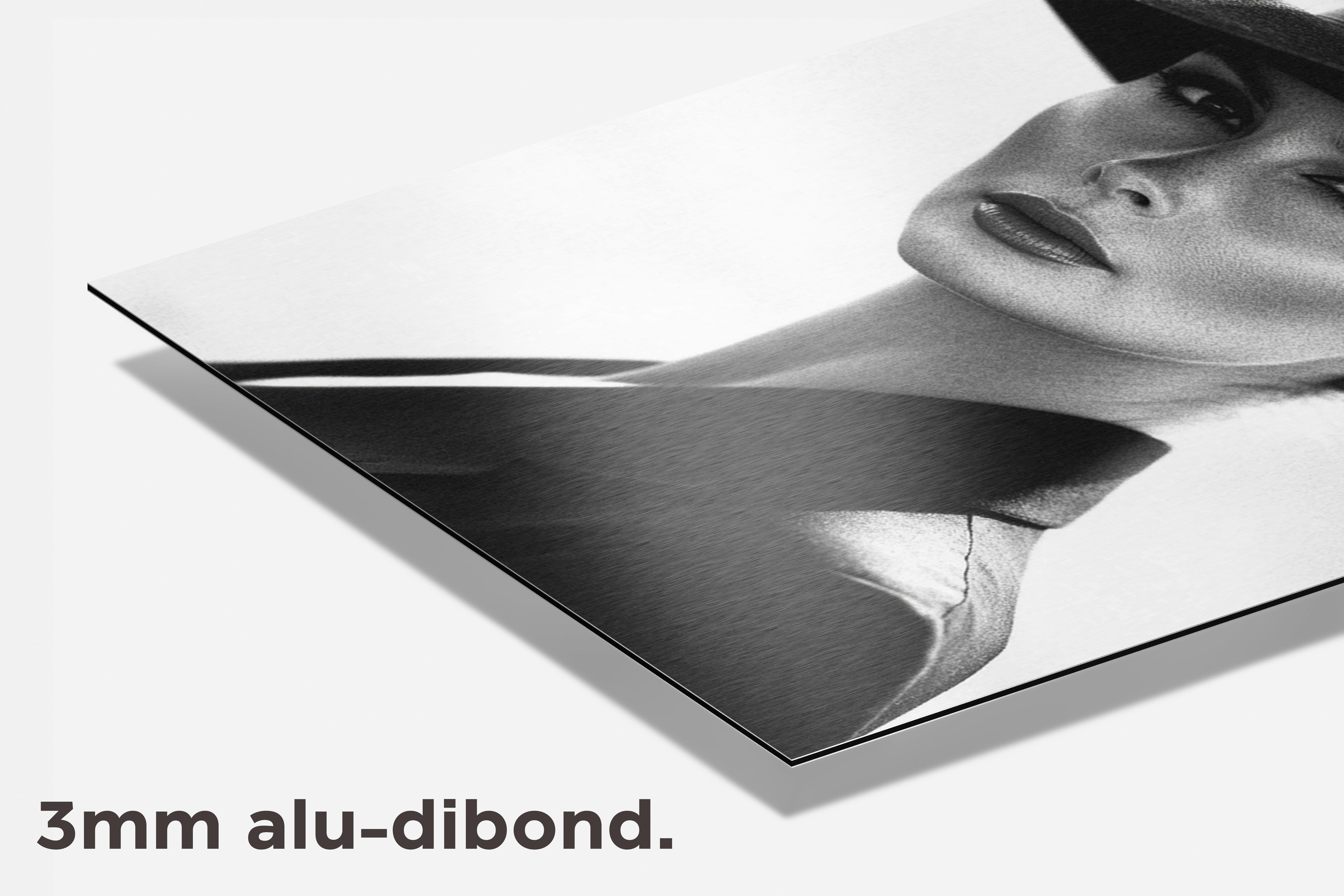 Vrouw Mode dibond detail