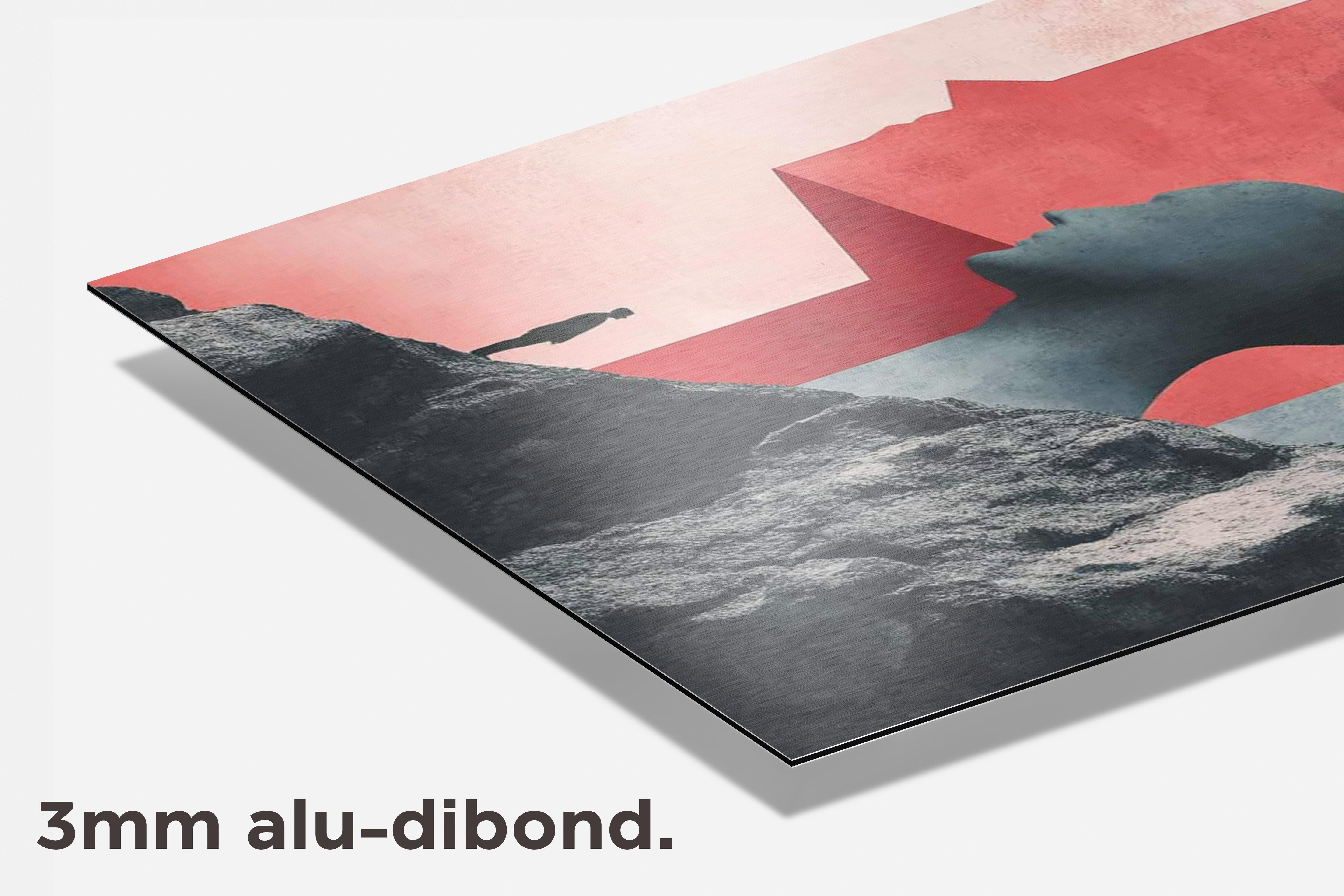 Surrealisme dibond detail