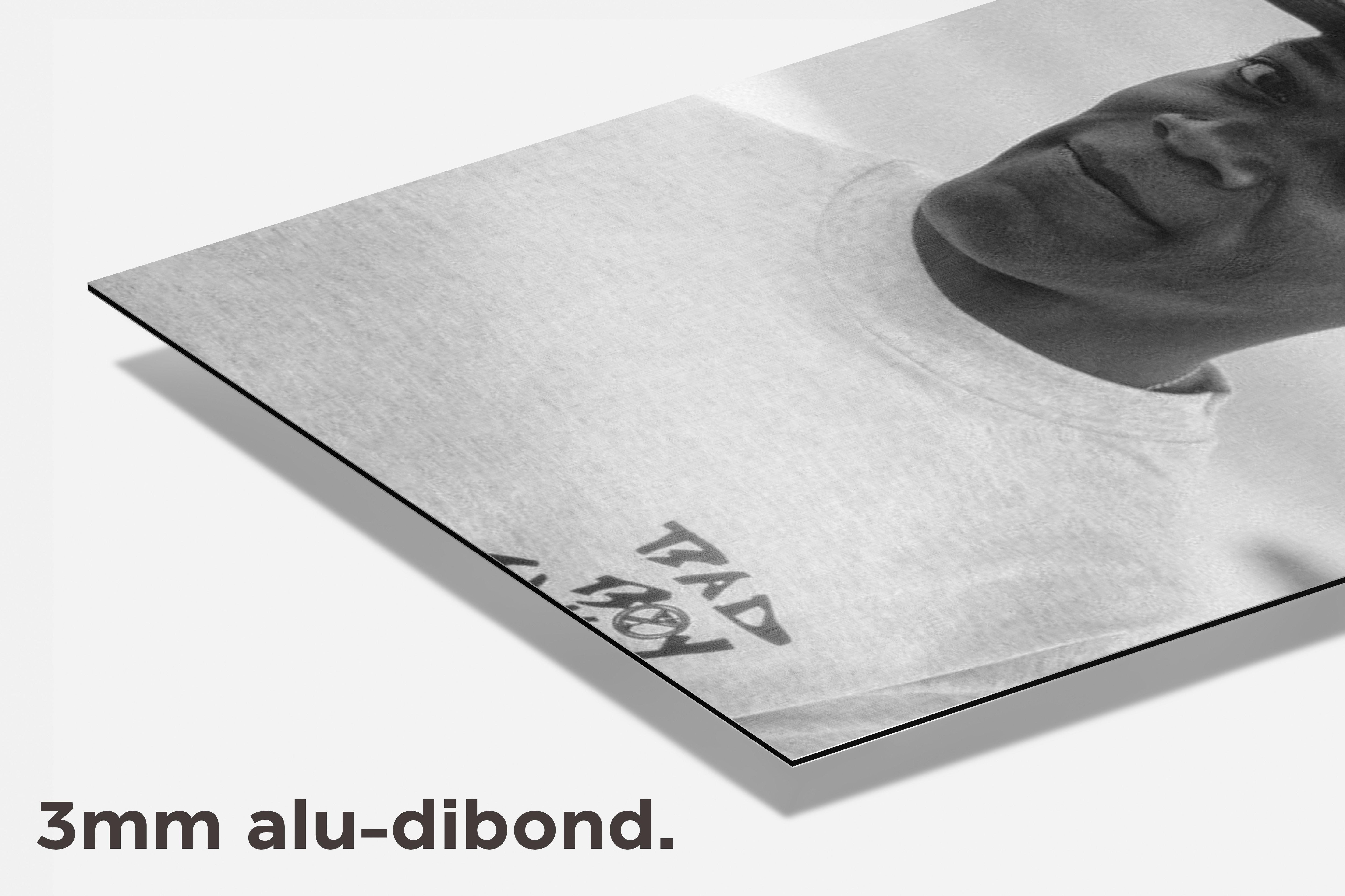 Samuel L Jackson dibond detail