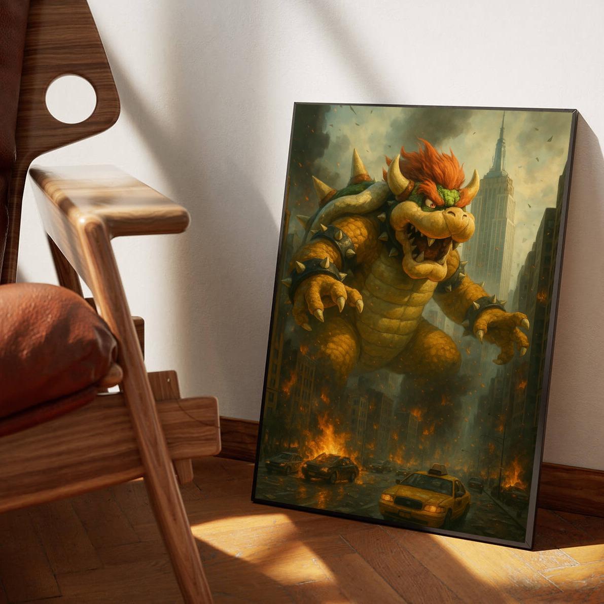Bowser Super Mario poster sfeerbeeld 1