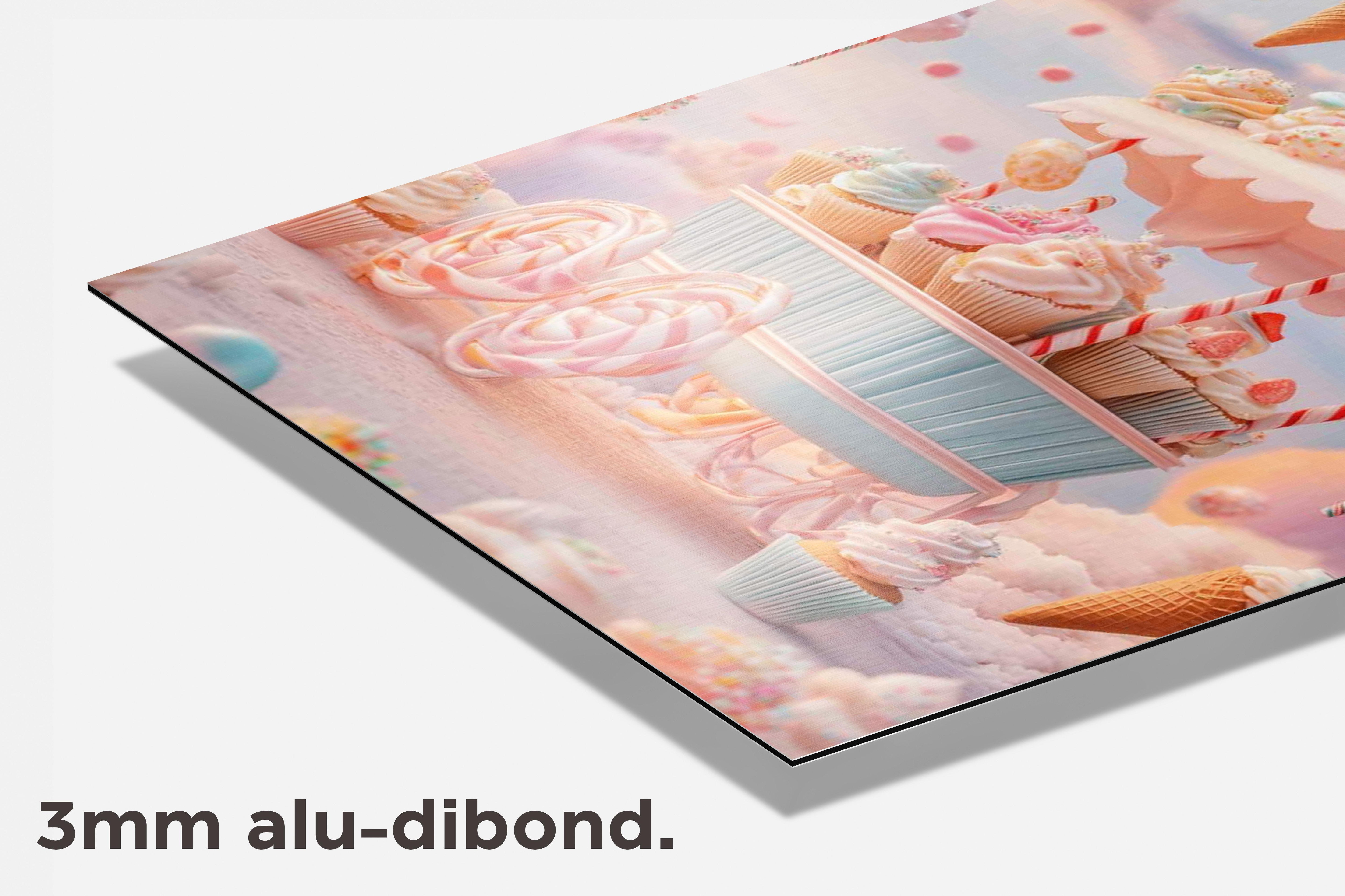 Snoepkar dibond detail