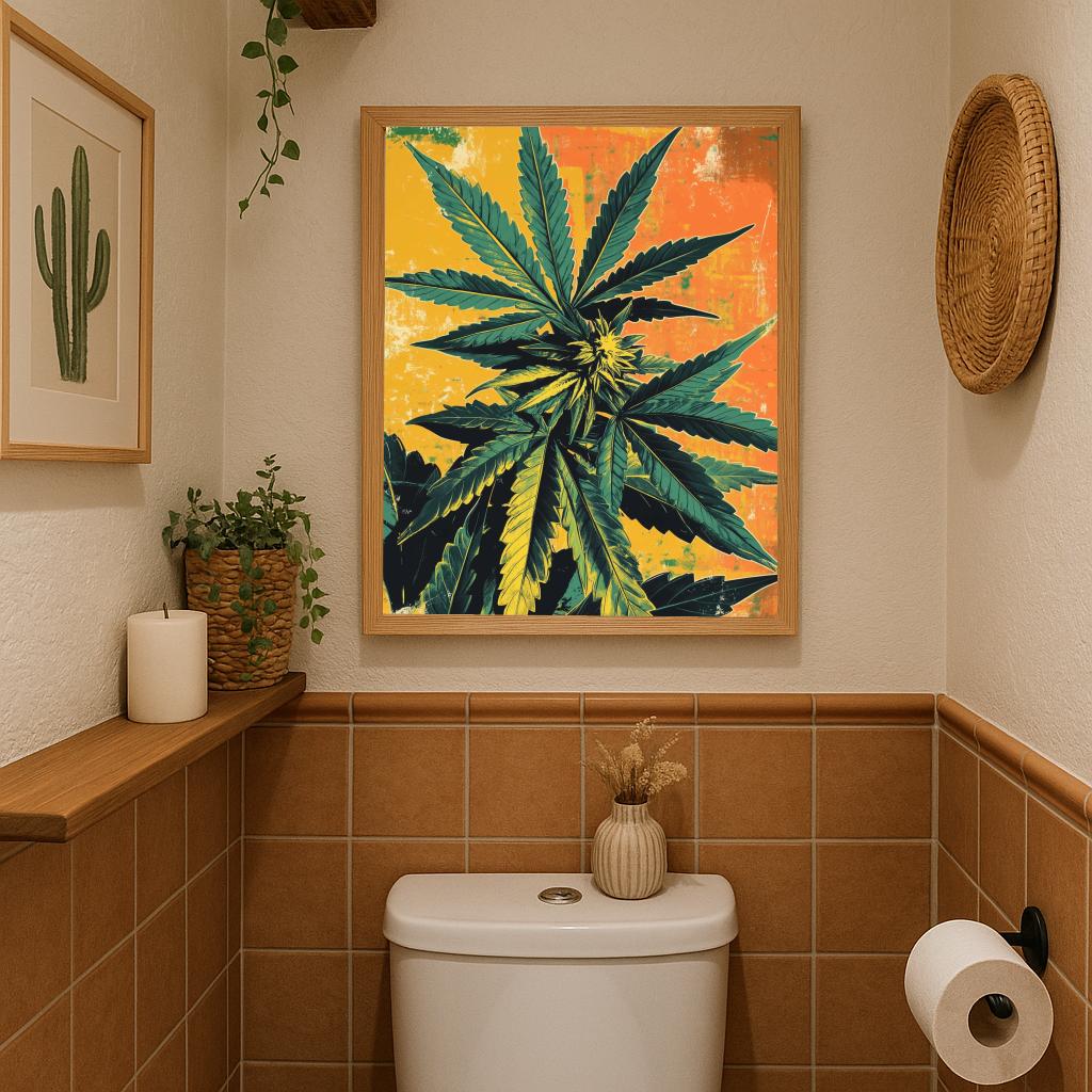 Cannabis Retro poster sfeerbeeld 2
