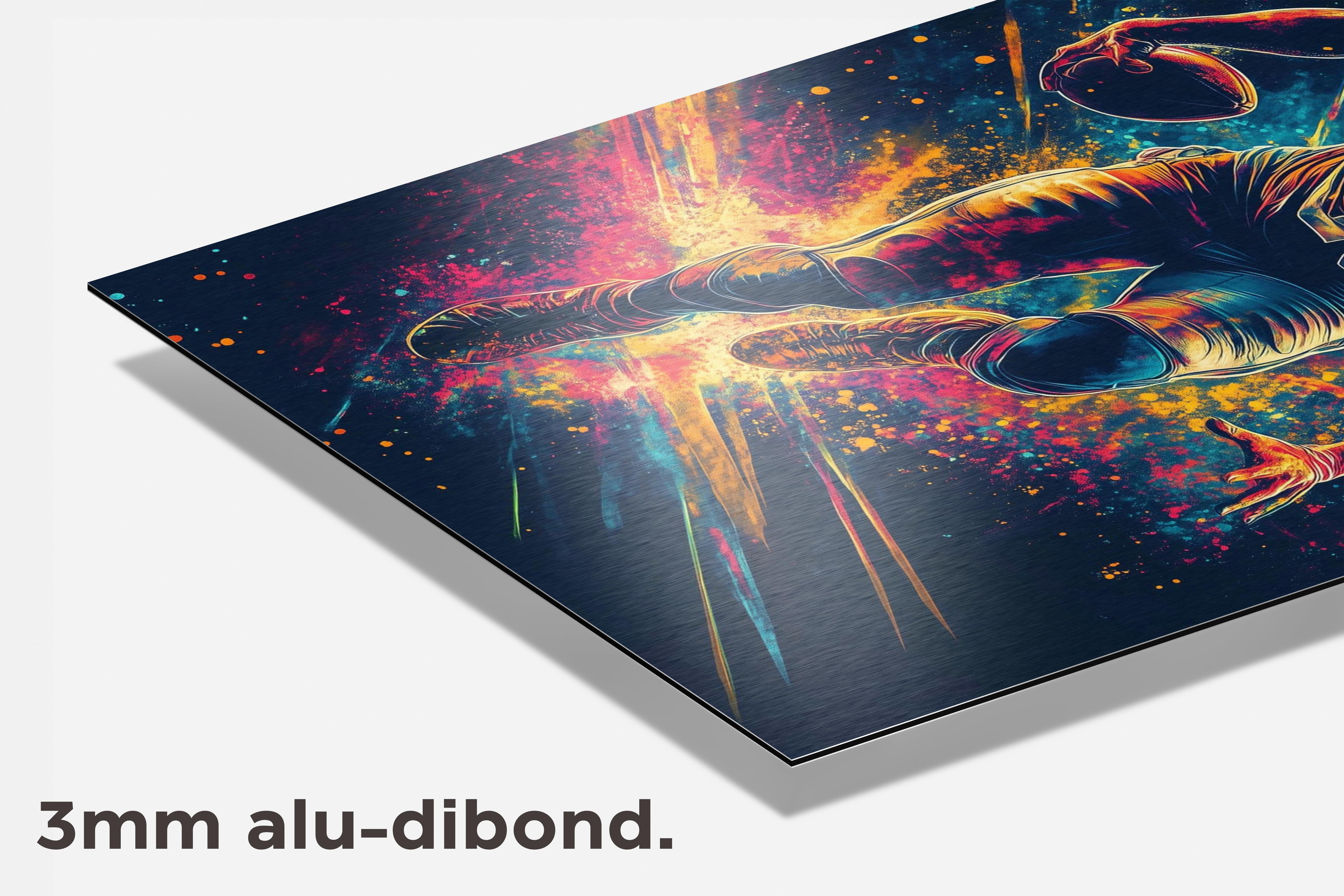 American Football dibond detail