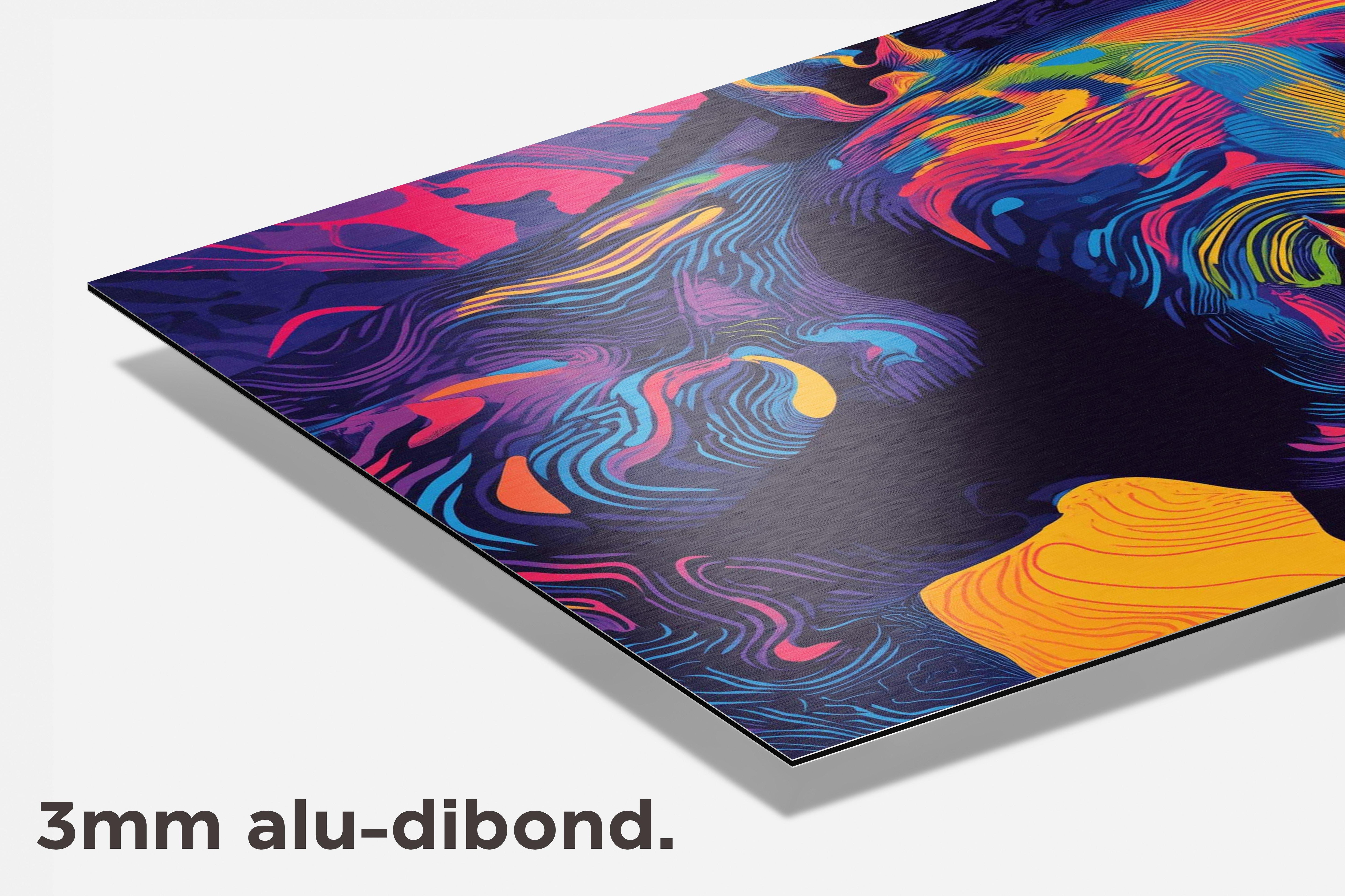 Coole Man dibond detail