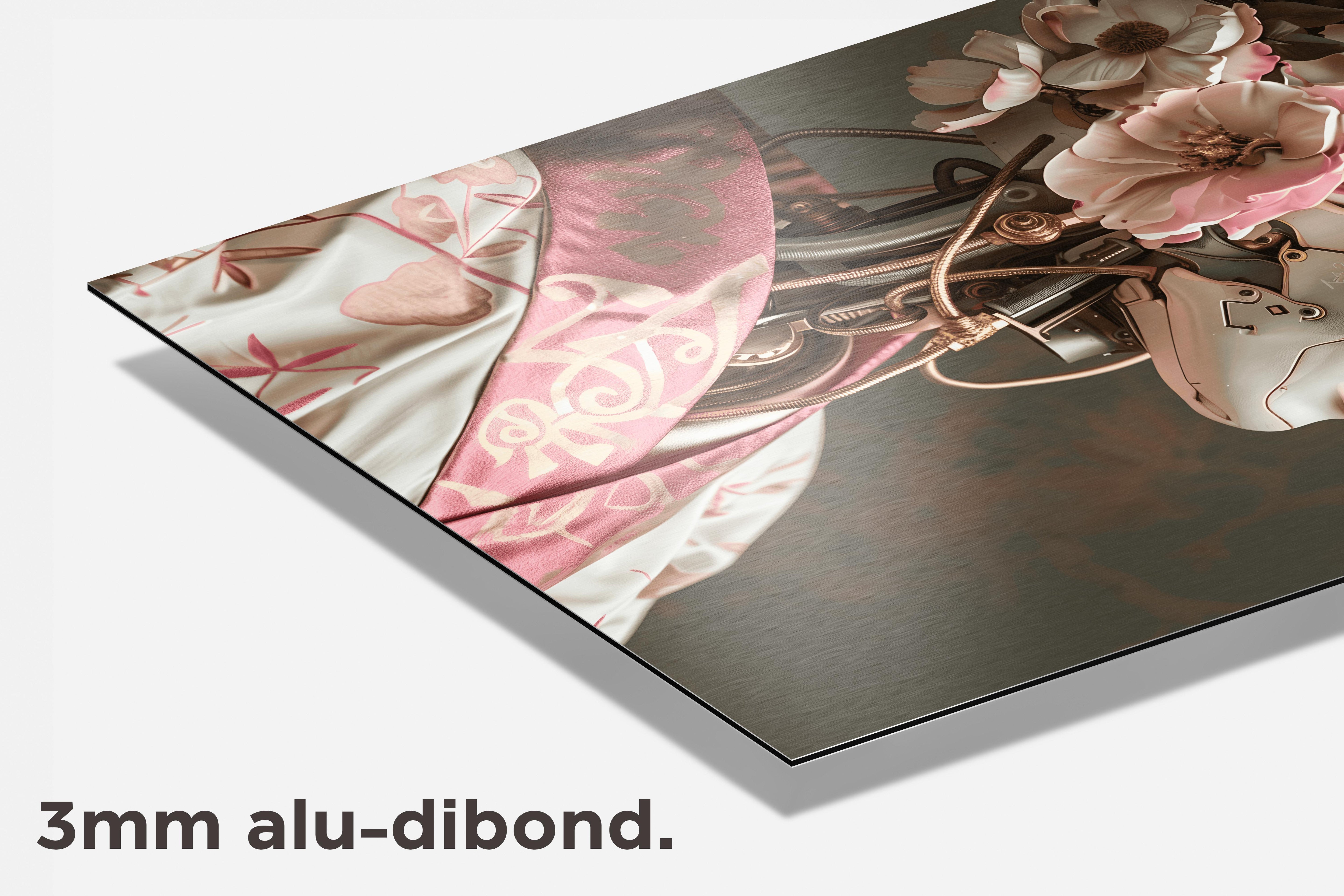 Cybergeisha dibond detail