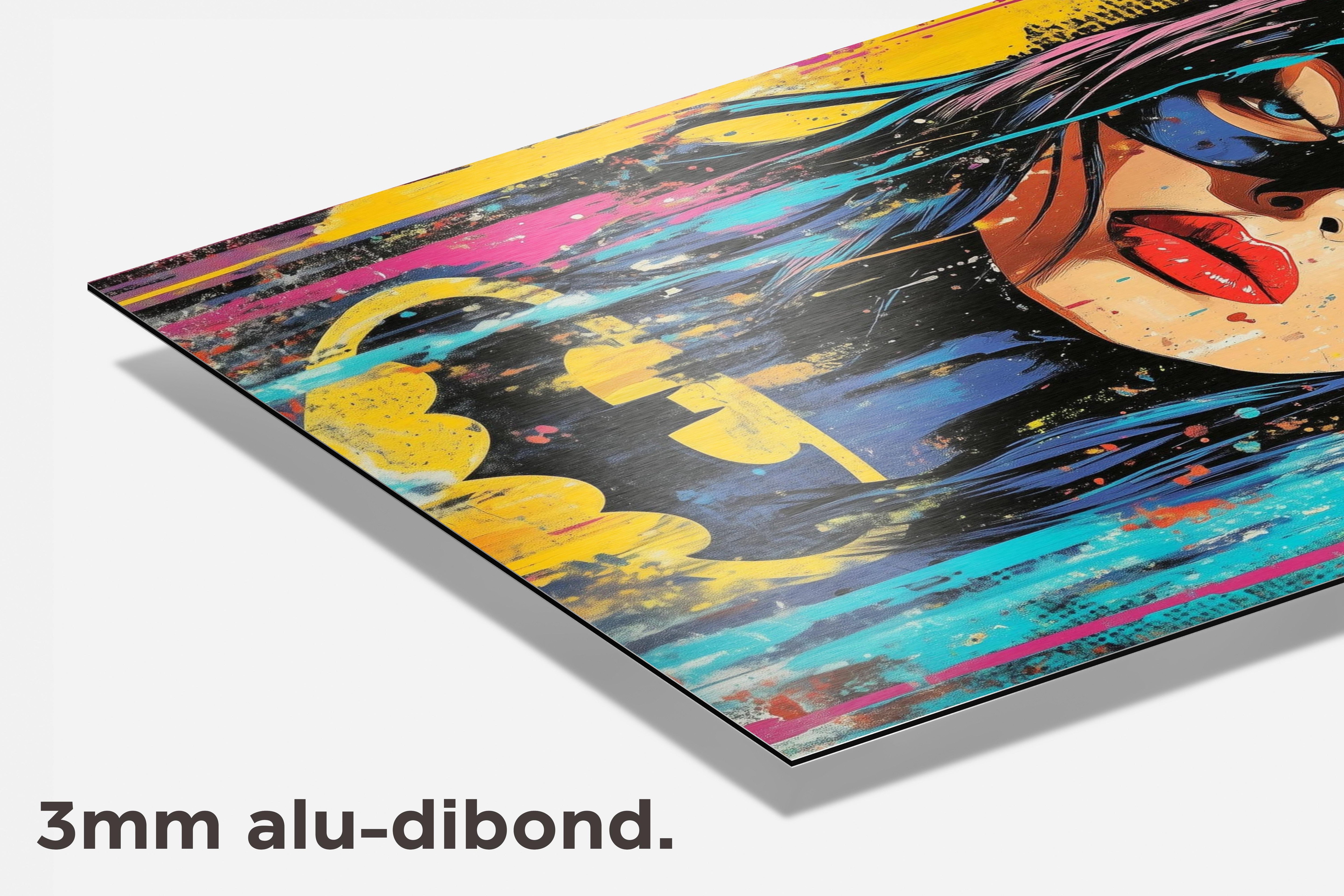 Batgirl dibond detail