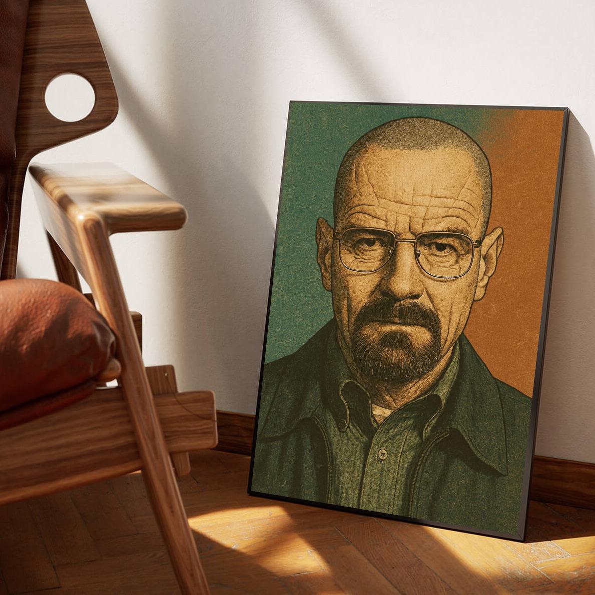 Walter White Breaking Bad poster sfeerbeeld 1