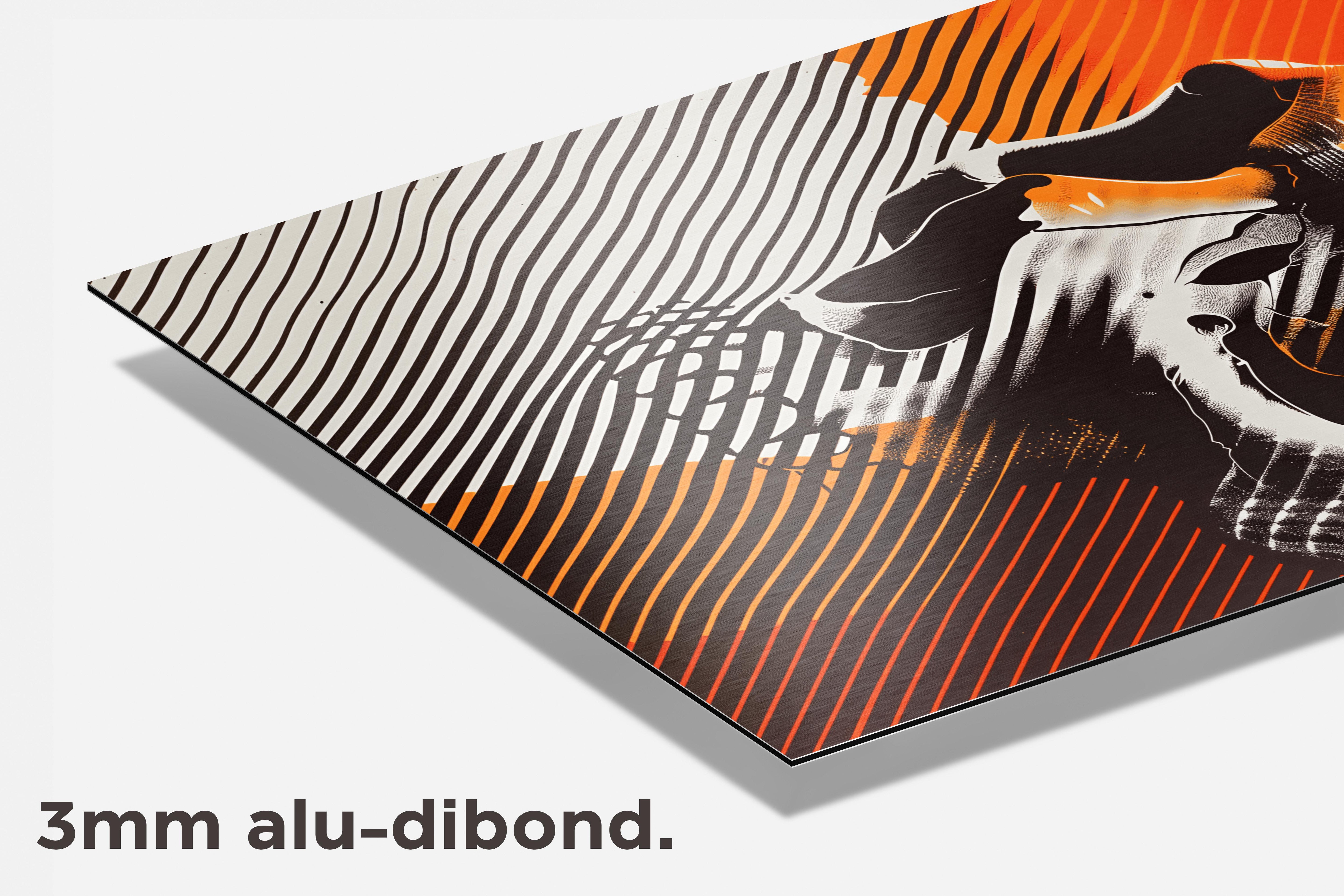 Schedel dibond detail