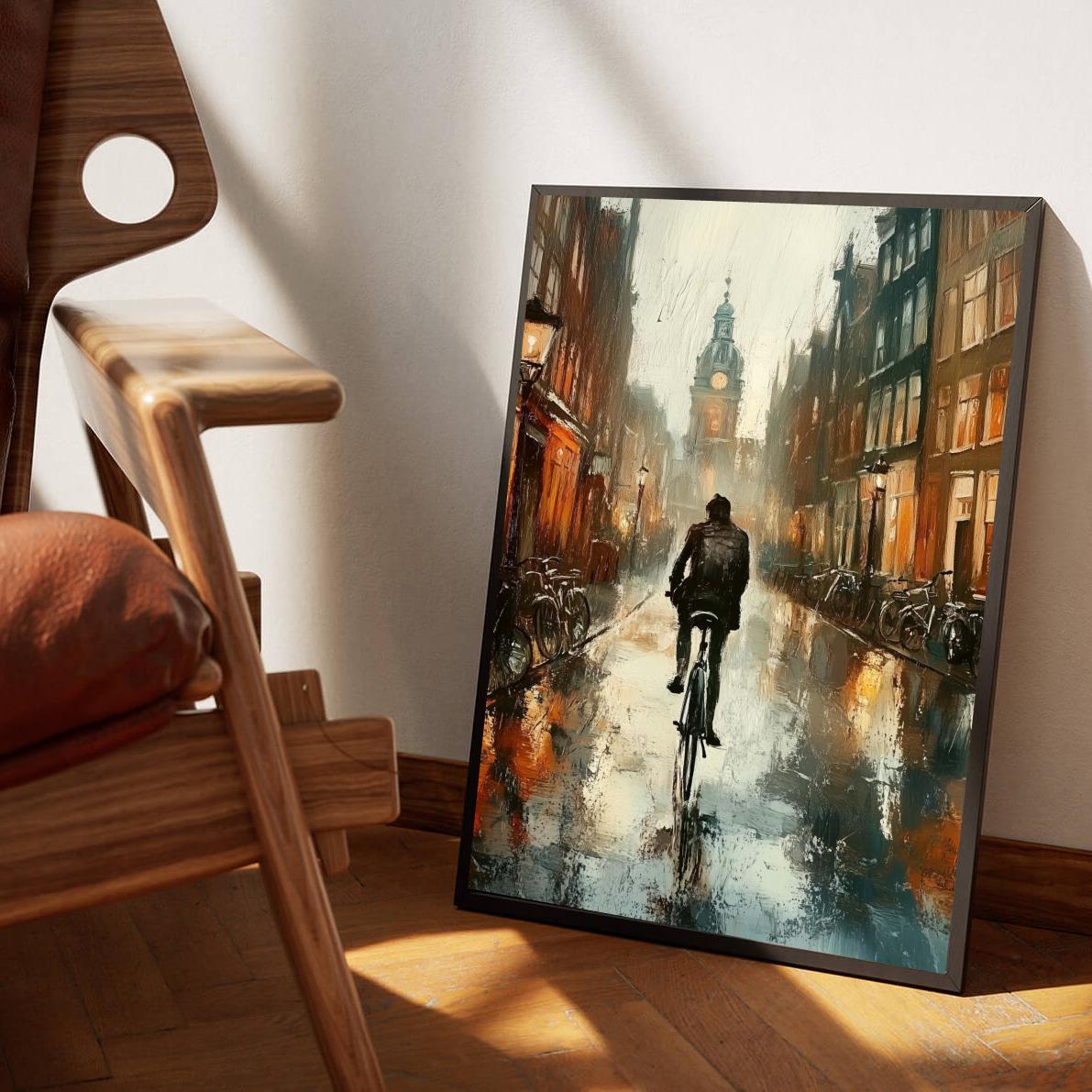 London Aquarel dans un intérieur