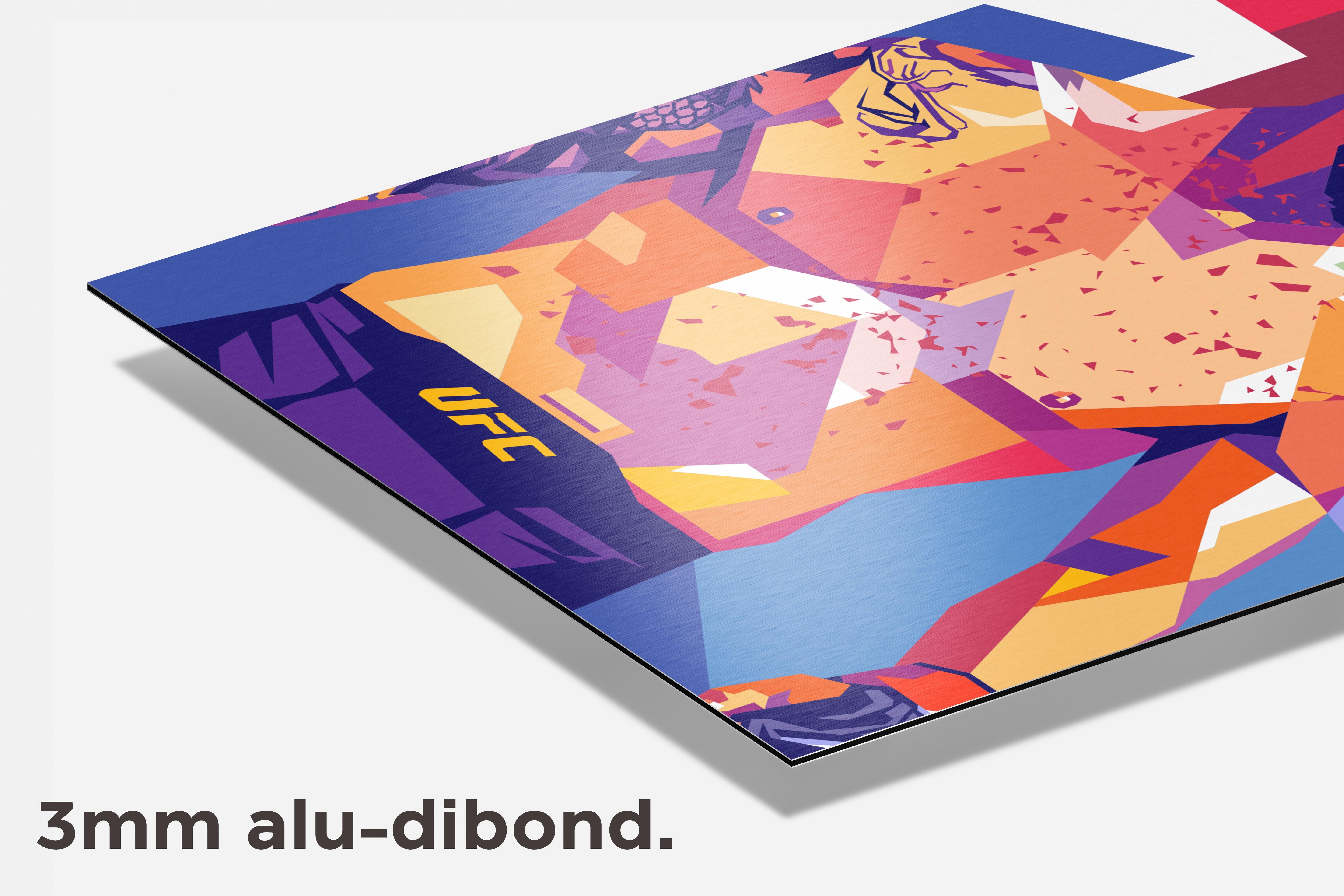 Volkanovski dibond detail