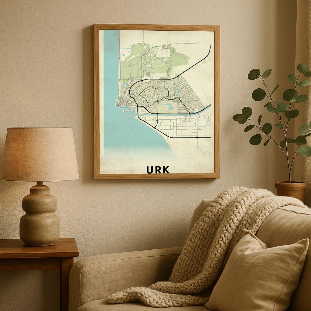 Urk Vintage poster sfeerbeeld 2