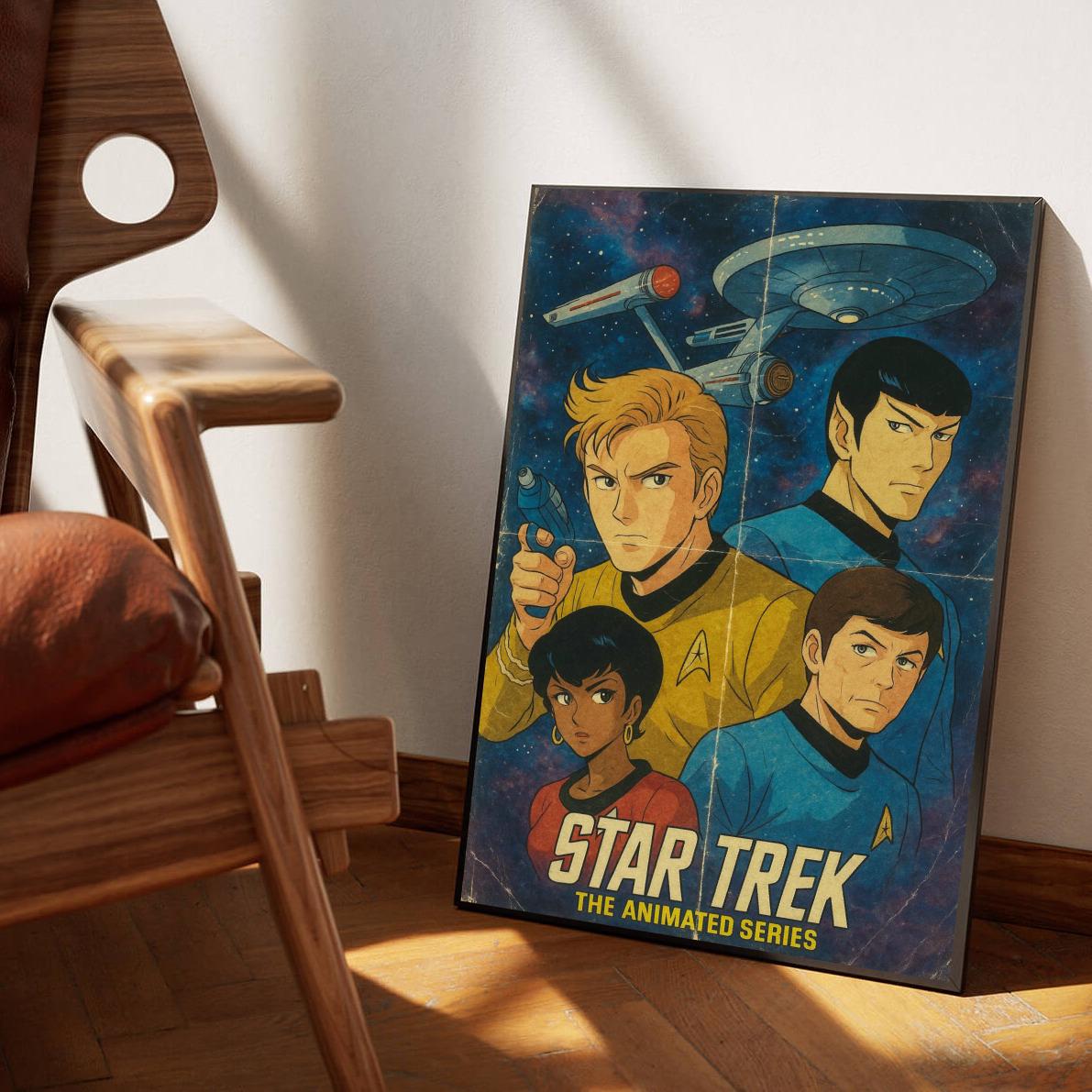 Star Trek Anime Text poster sfeerbeeld 1