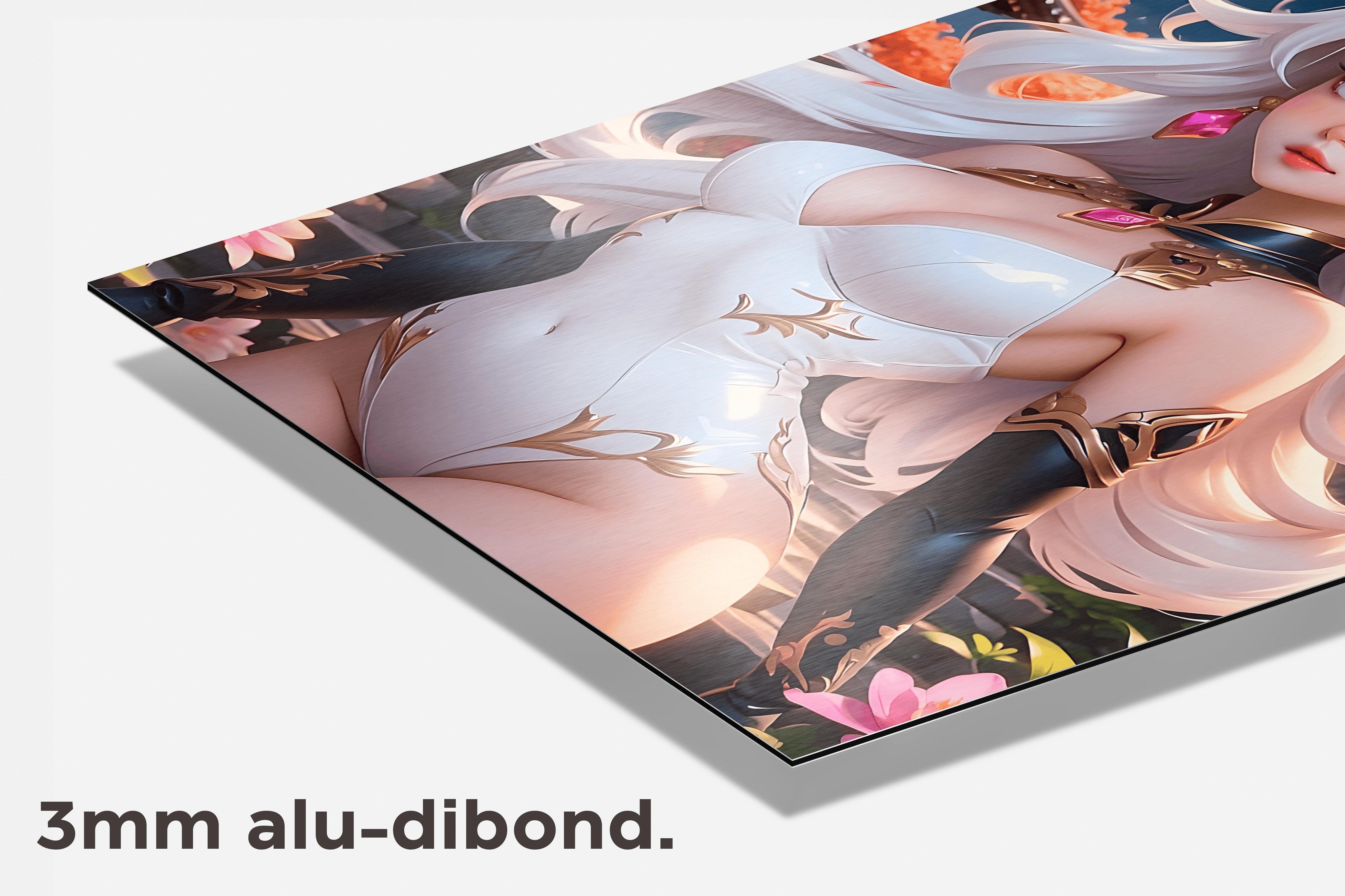 Anime Furry dibond detail