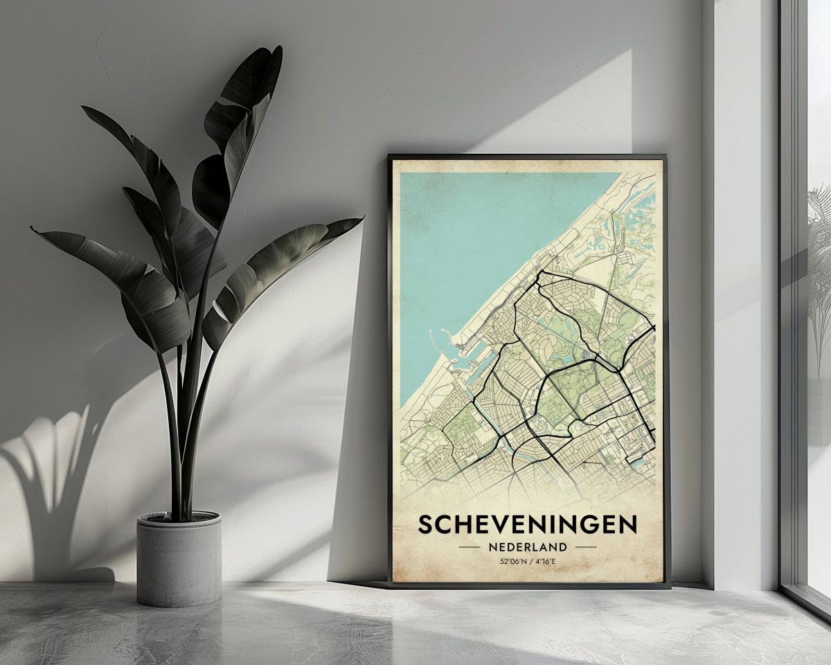 Scheveningen Vintage poster van 25 Artstreet