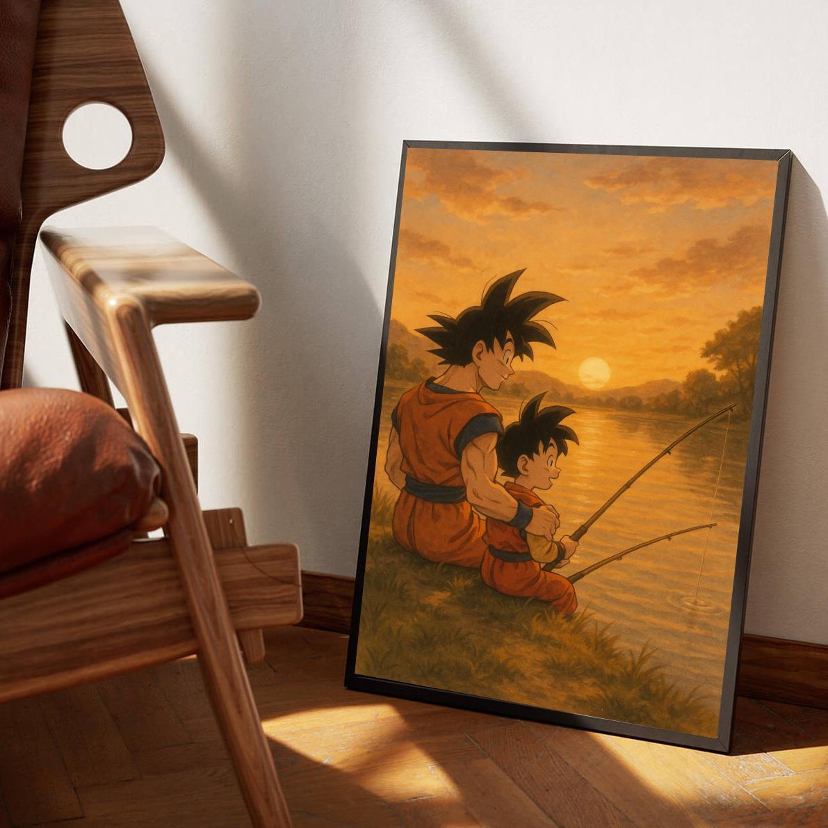 Goku Goten Dragon Ball poster sfeerbeeld 3