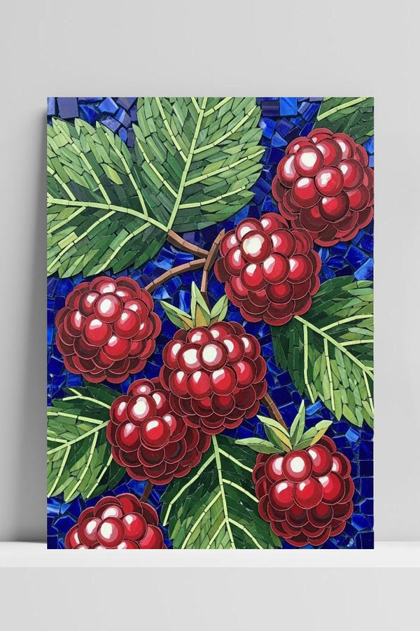 Raspberry poster