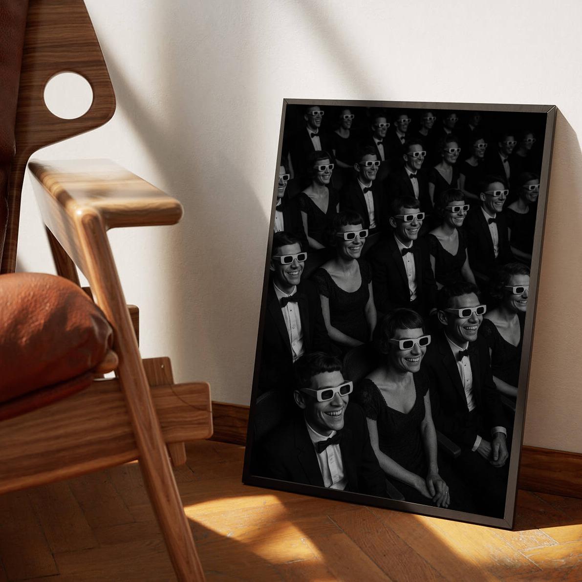 Cinema B&W poster sfeerbeeld 3