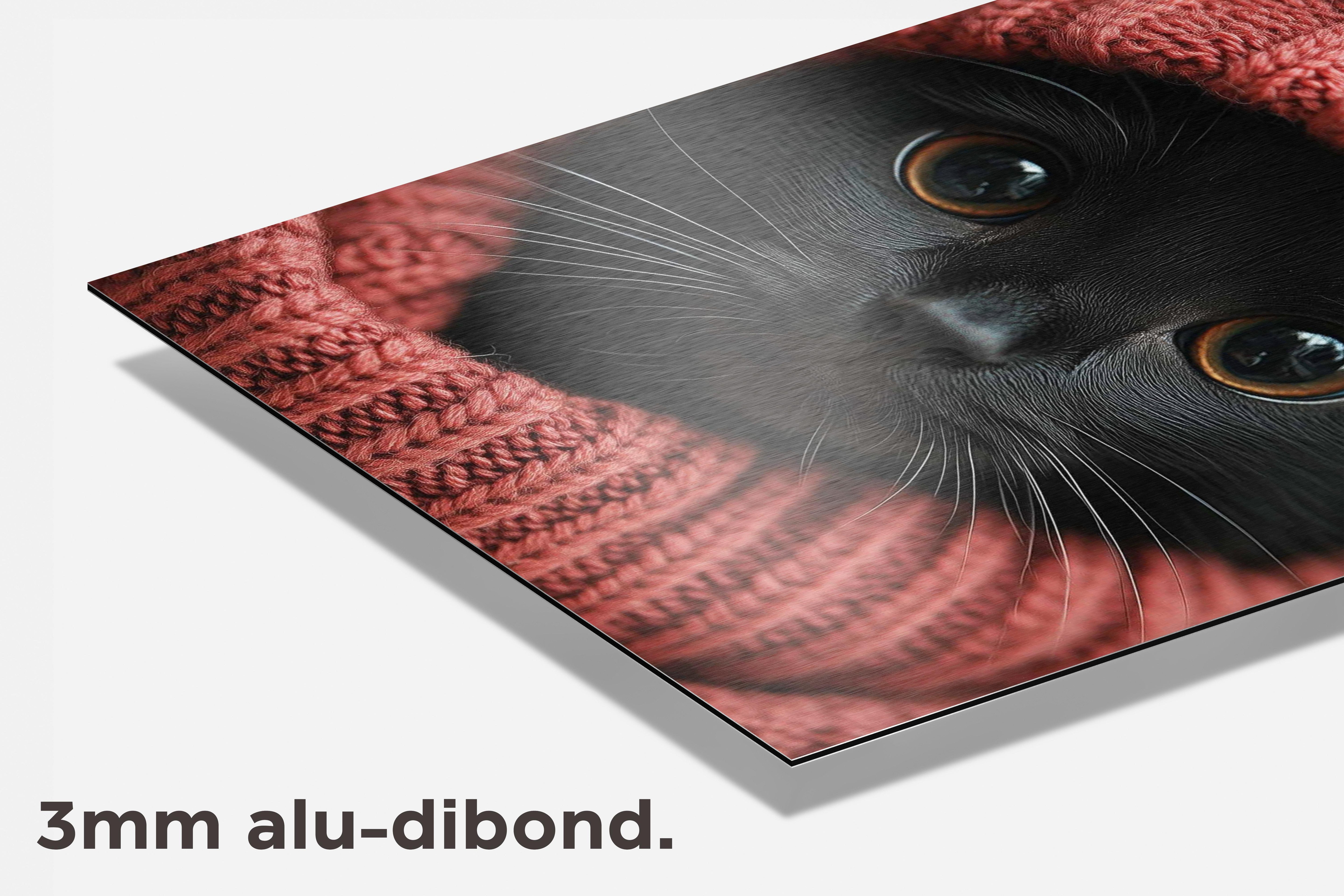 Kat Trui dibond detail