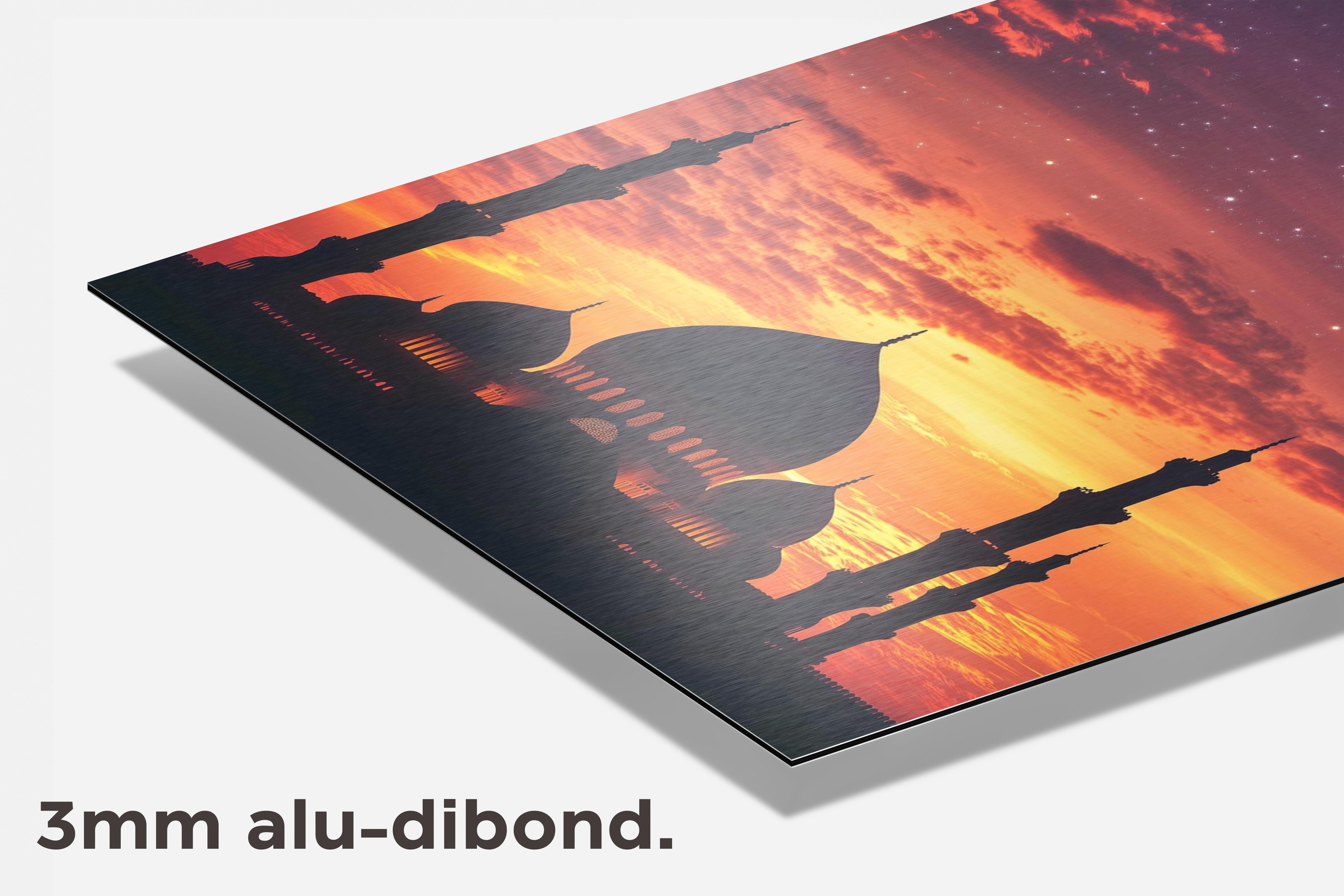 Moskee dibond detail