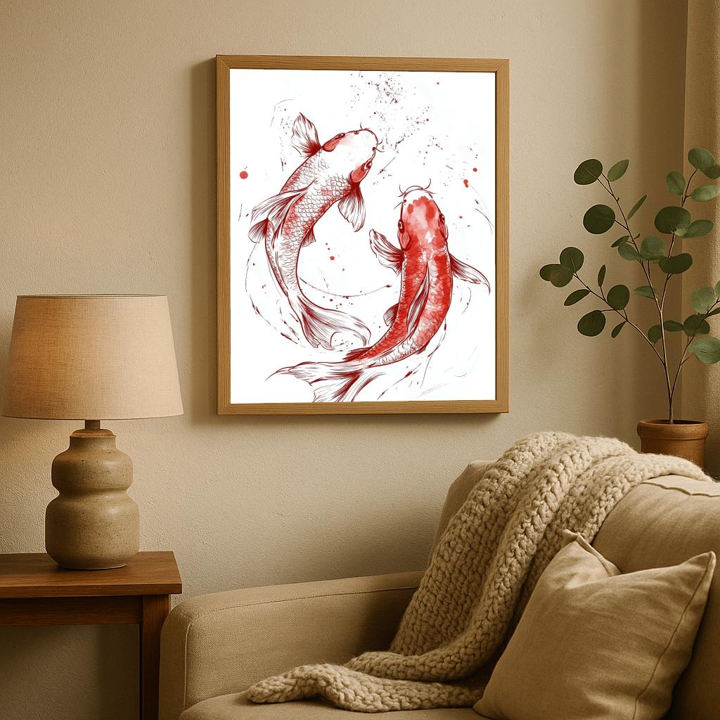 Koi poster sfeerbeeld 2