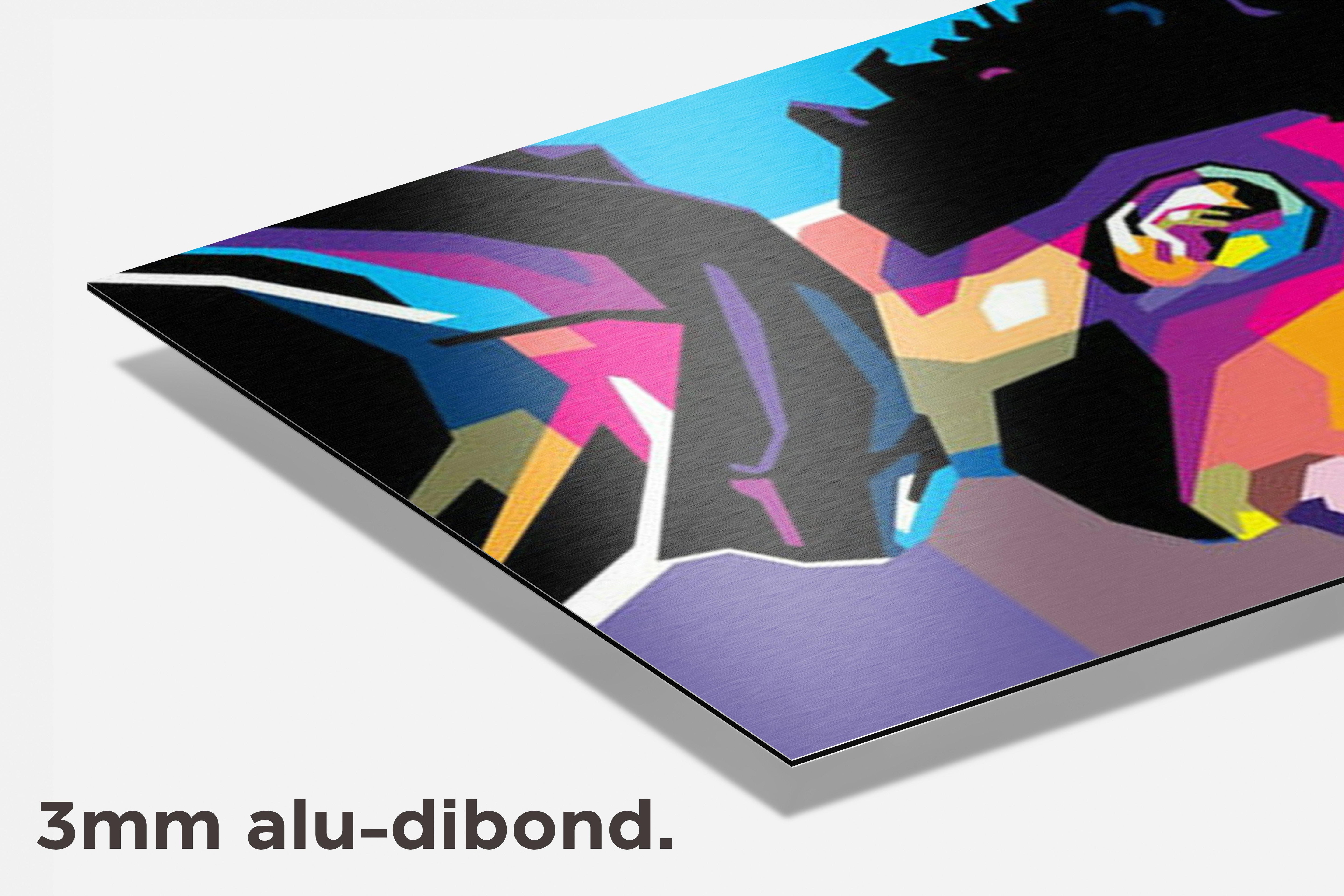 Vini Jr Wpap dibond detail