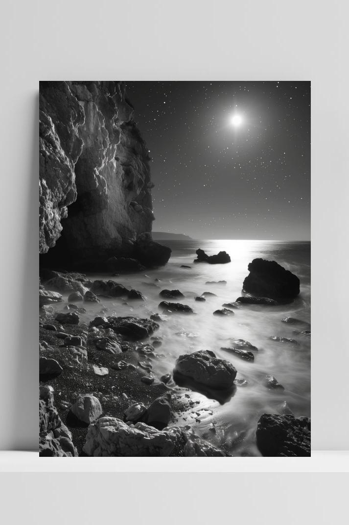De Algarve op 3mm aluminium dibond