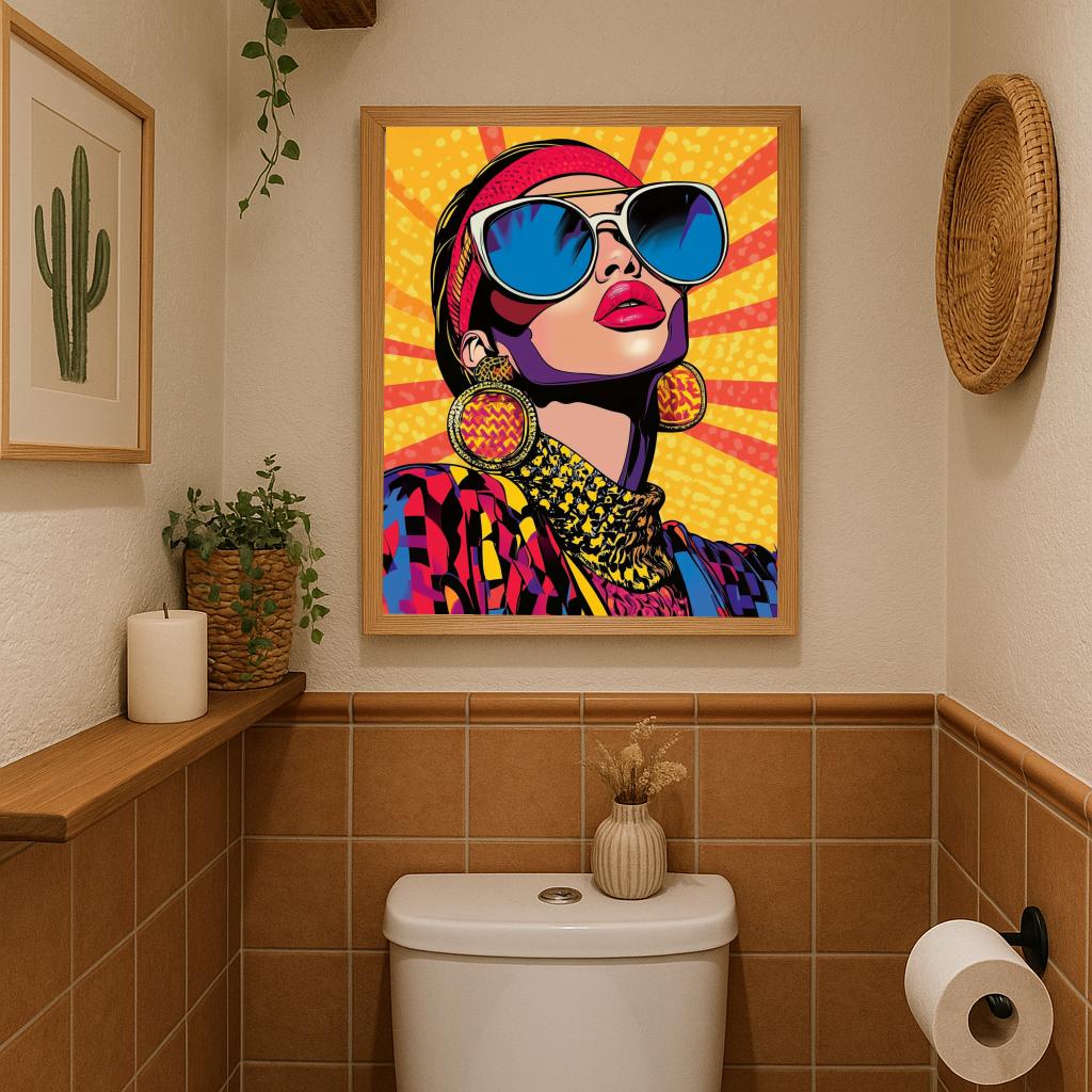 Fashion Pop Art poster sfeerbeeld 2