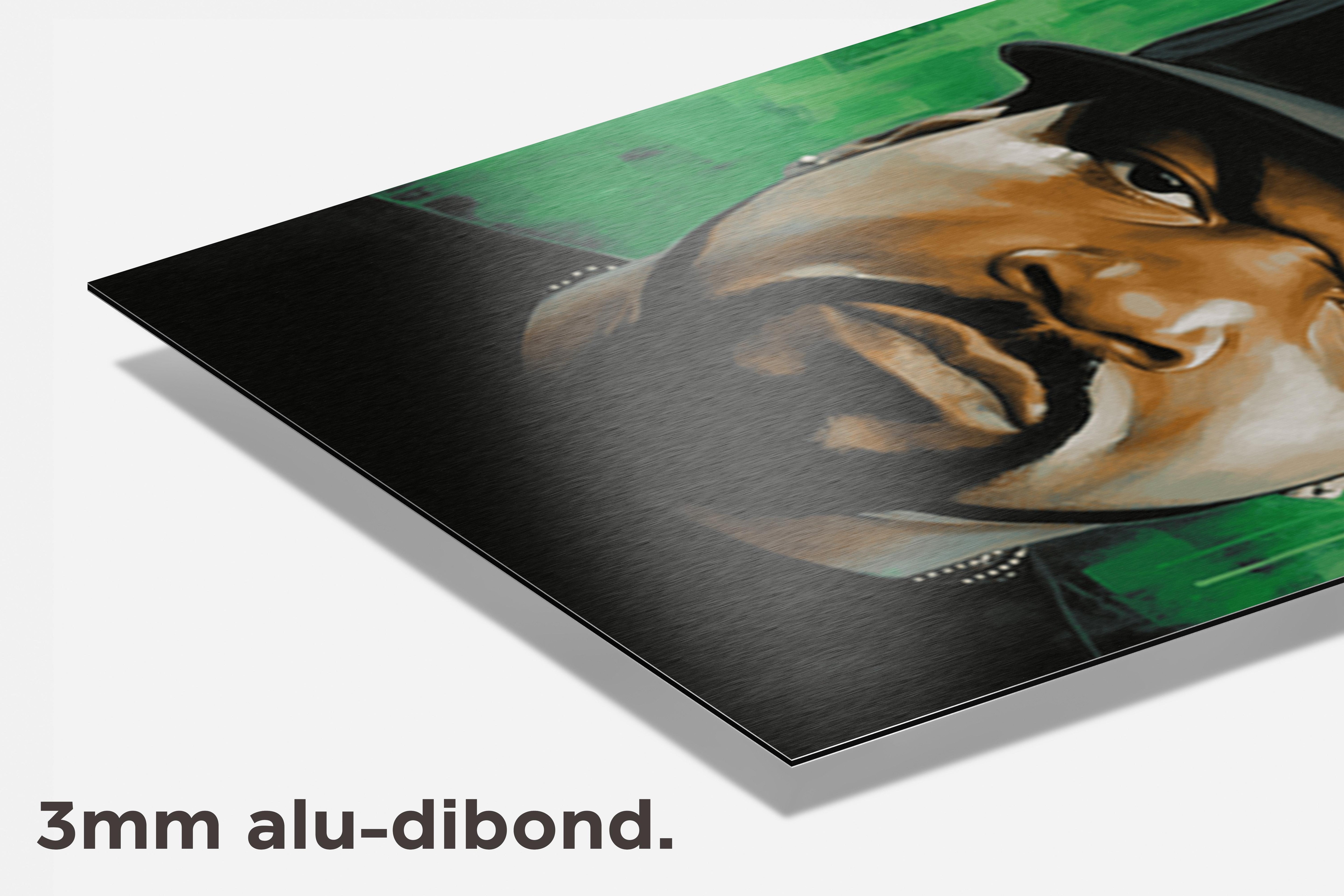 Ice Cube Rapper dibond detail