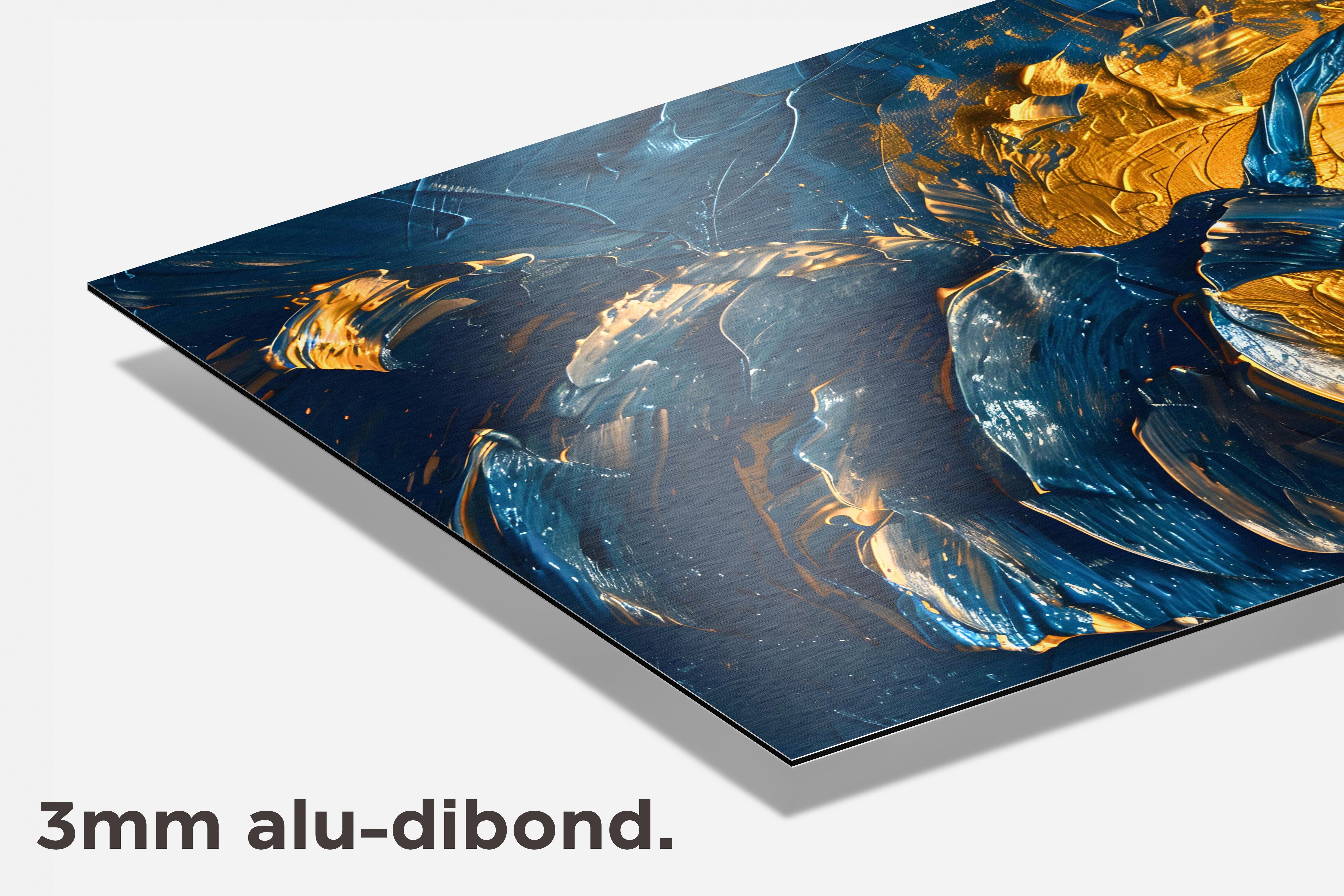 Vrouw Dans dibond detail