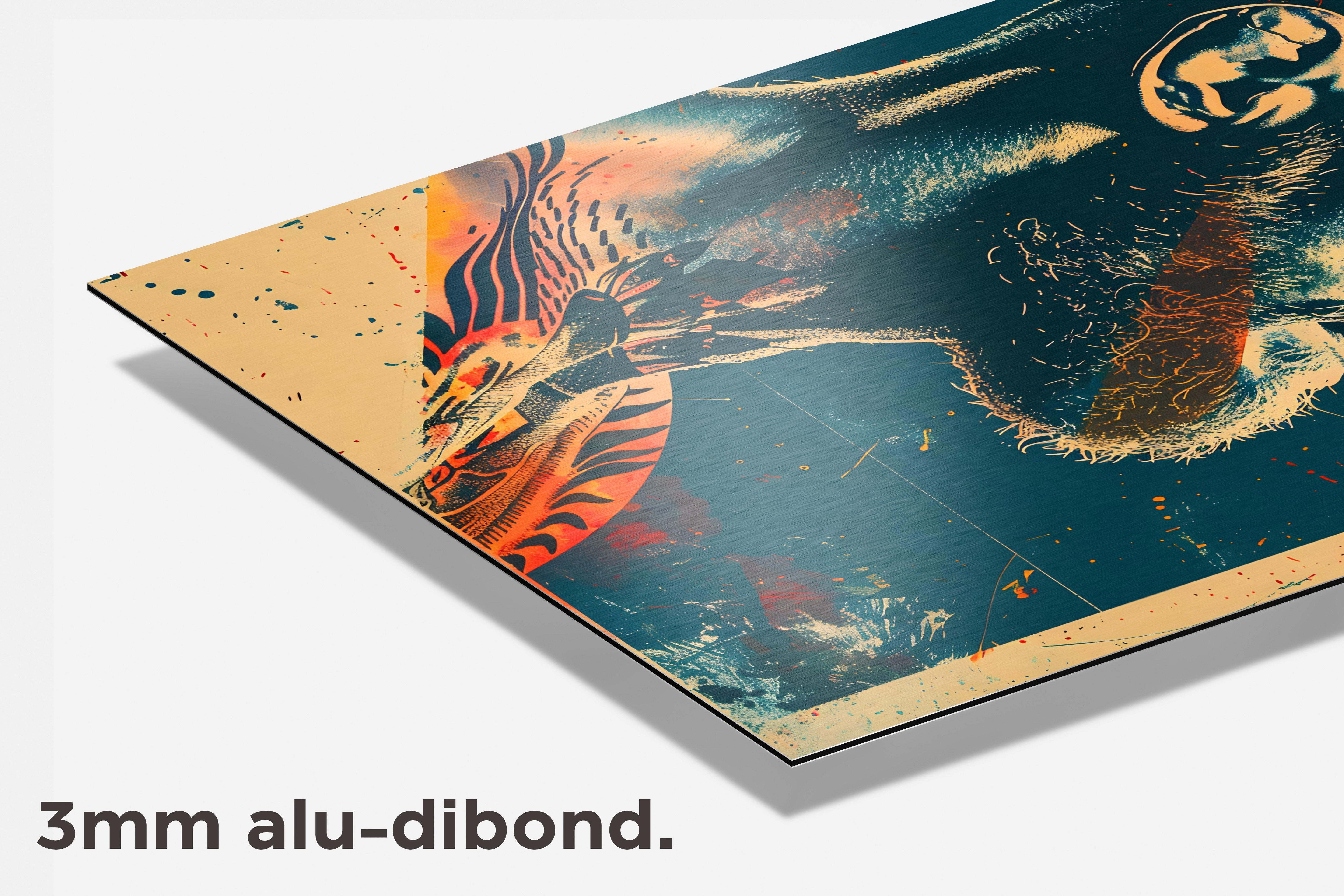 Conor McGregor Kunst dibond detail