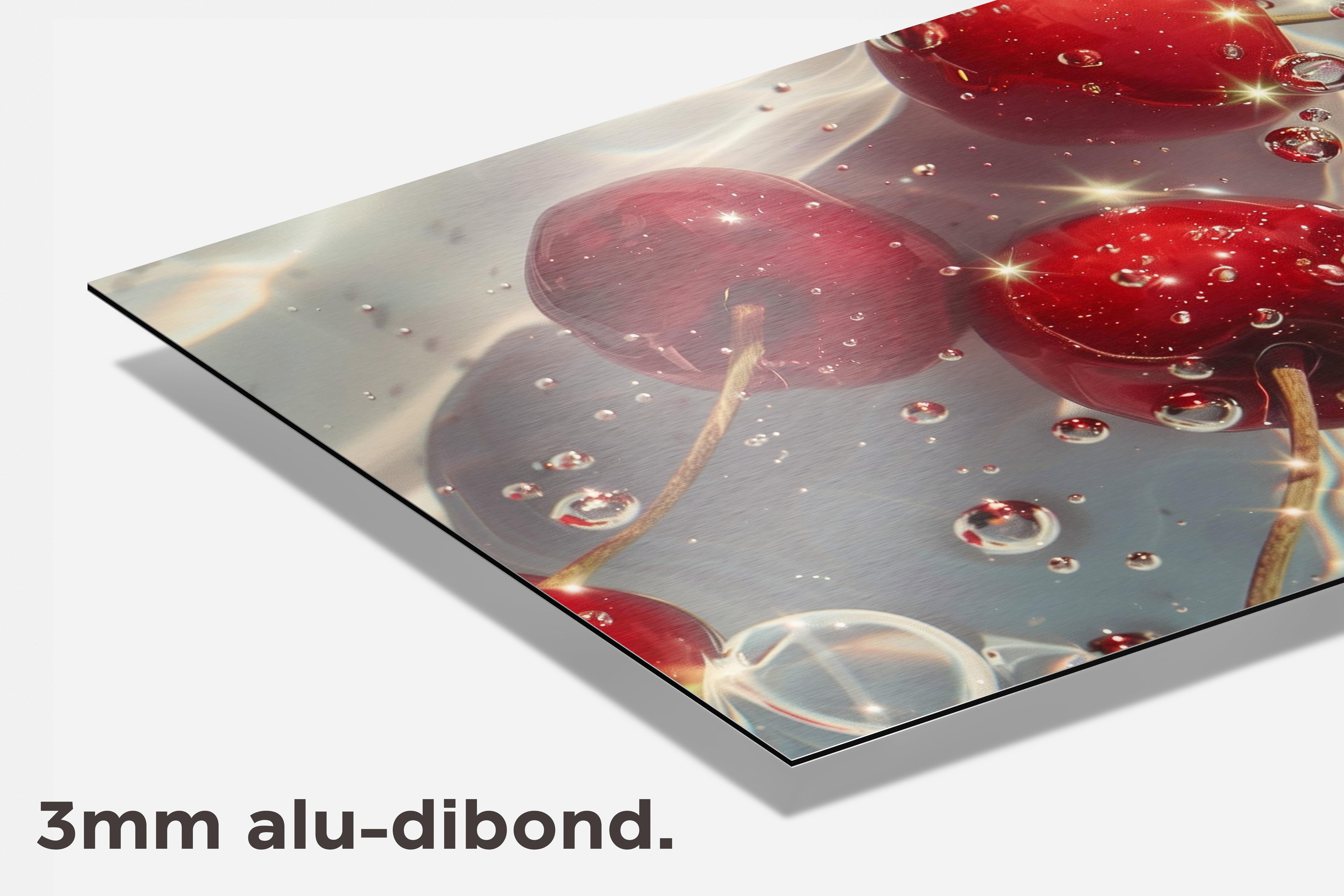 Kersen dibond detail