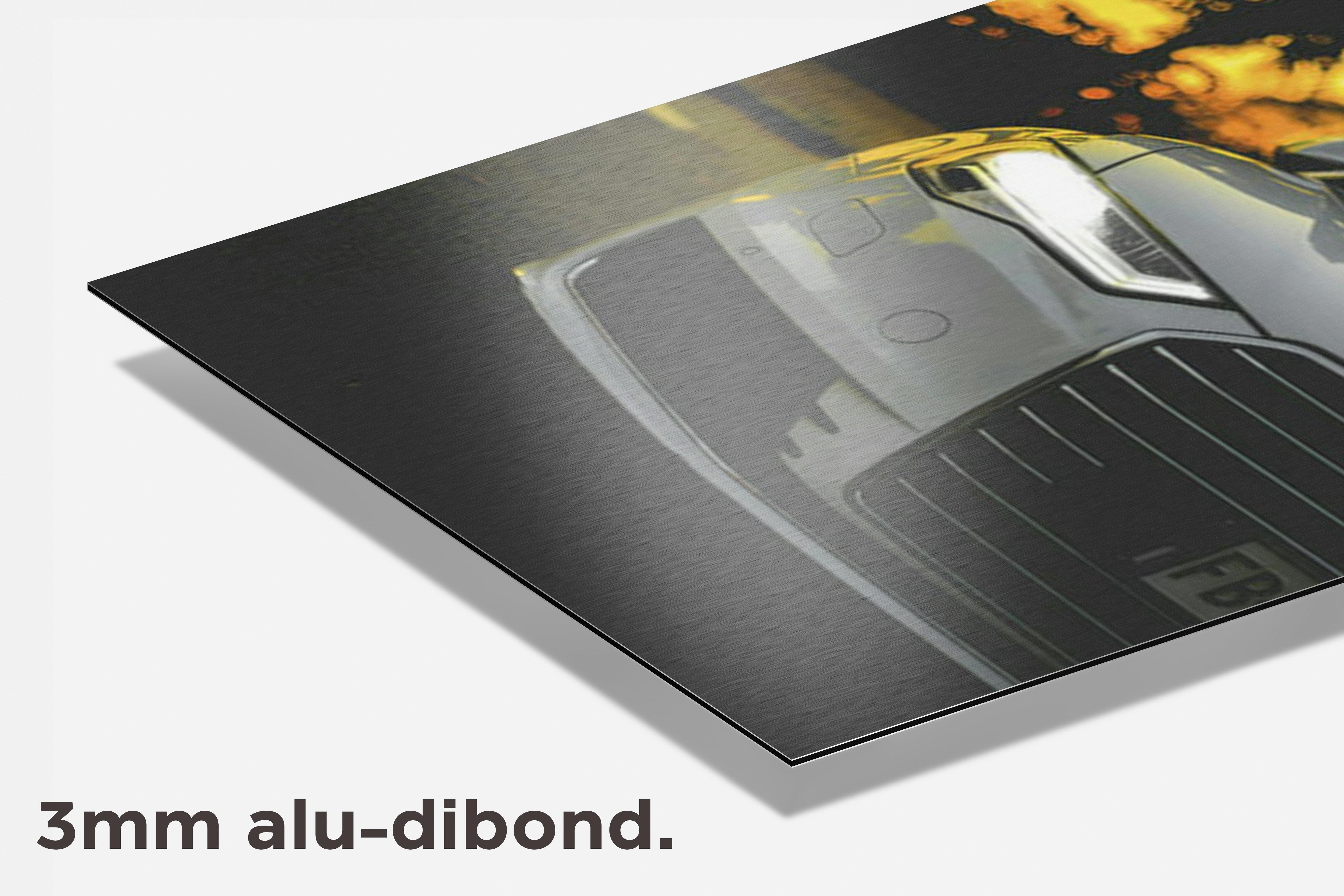 Auto Audi Poster dibond detail