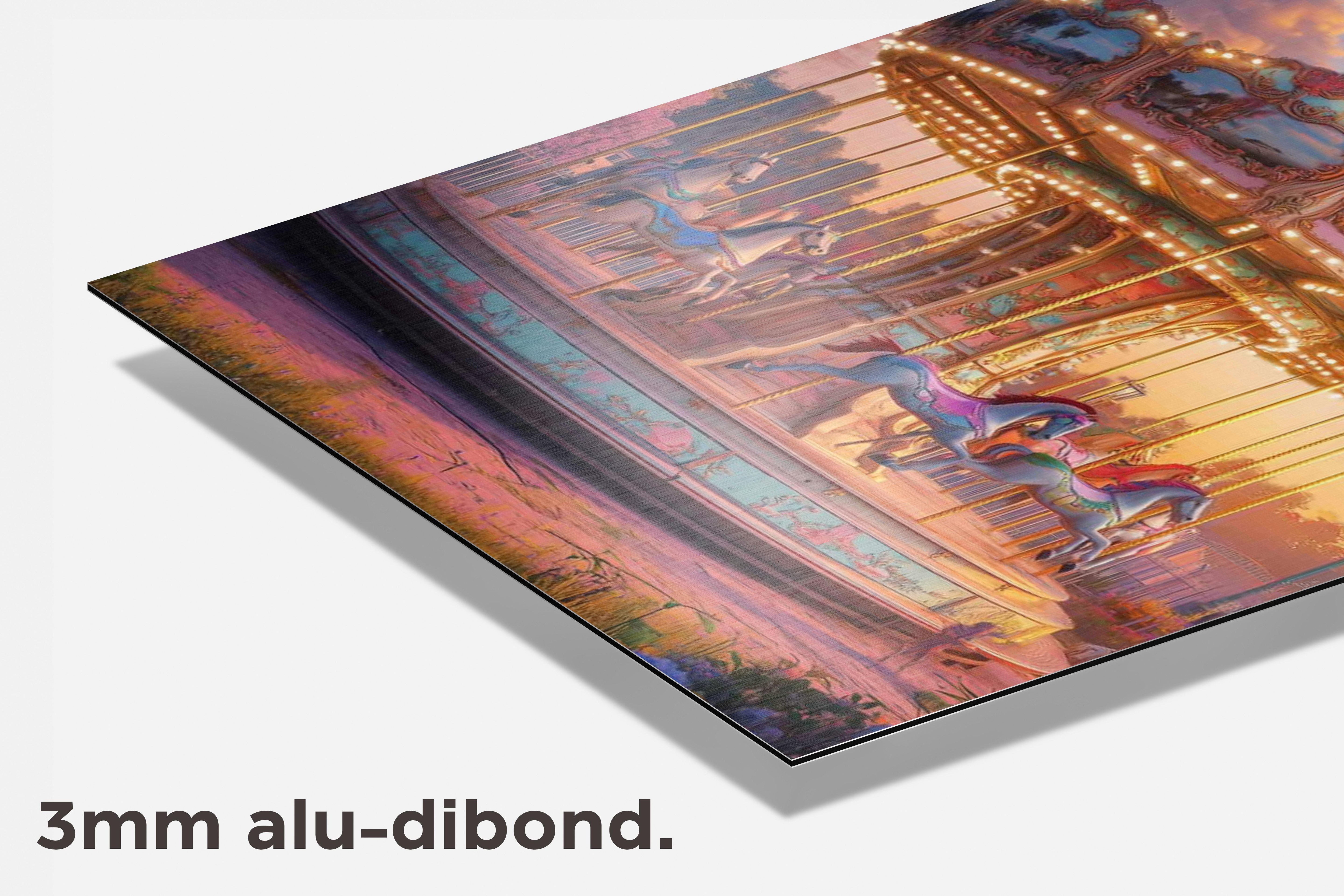 Draaimolen dibond detail