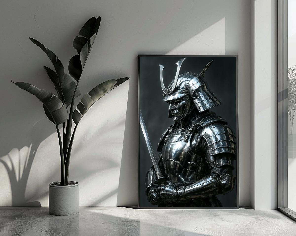 Samurai Steel Armor poster van 25 Artstreet