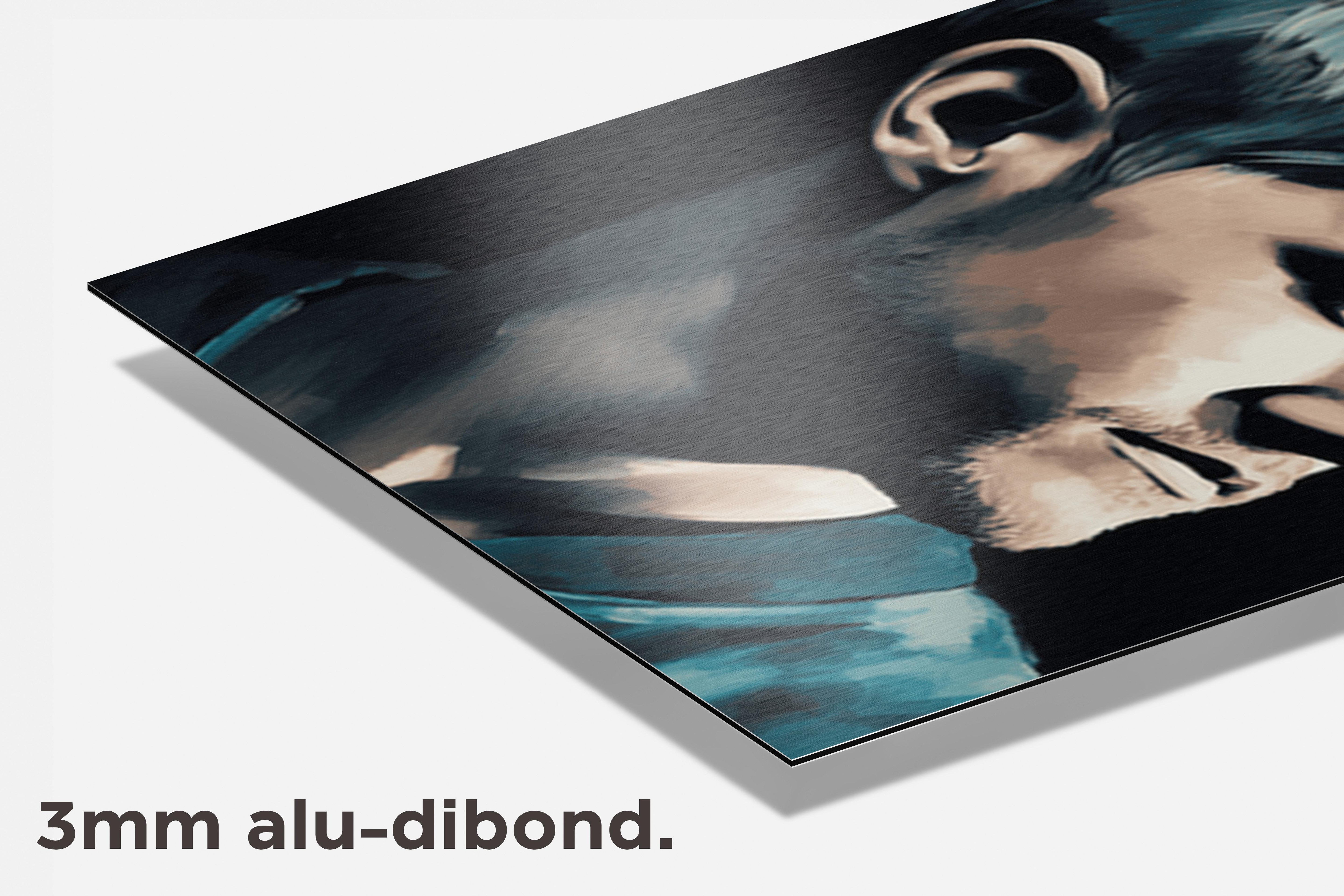 Niall Horan dibond detail