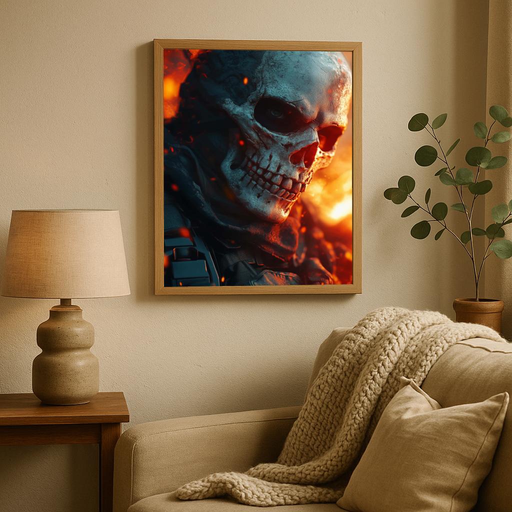 Ghost Call Of Duty poster sfeerbeeld 1