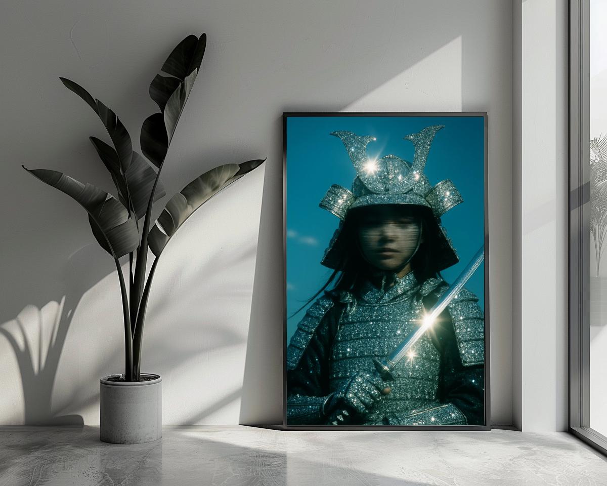 Samurai Warrior Diamond poster van 25 Artstreet