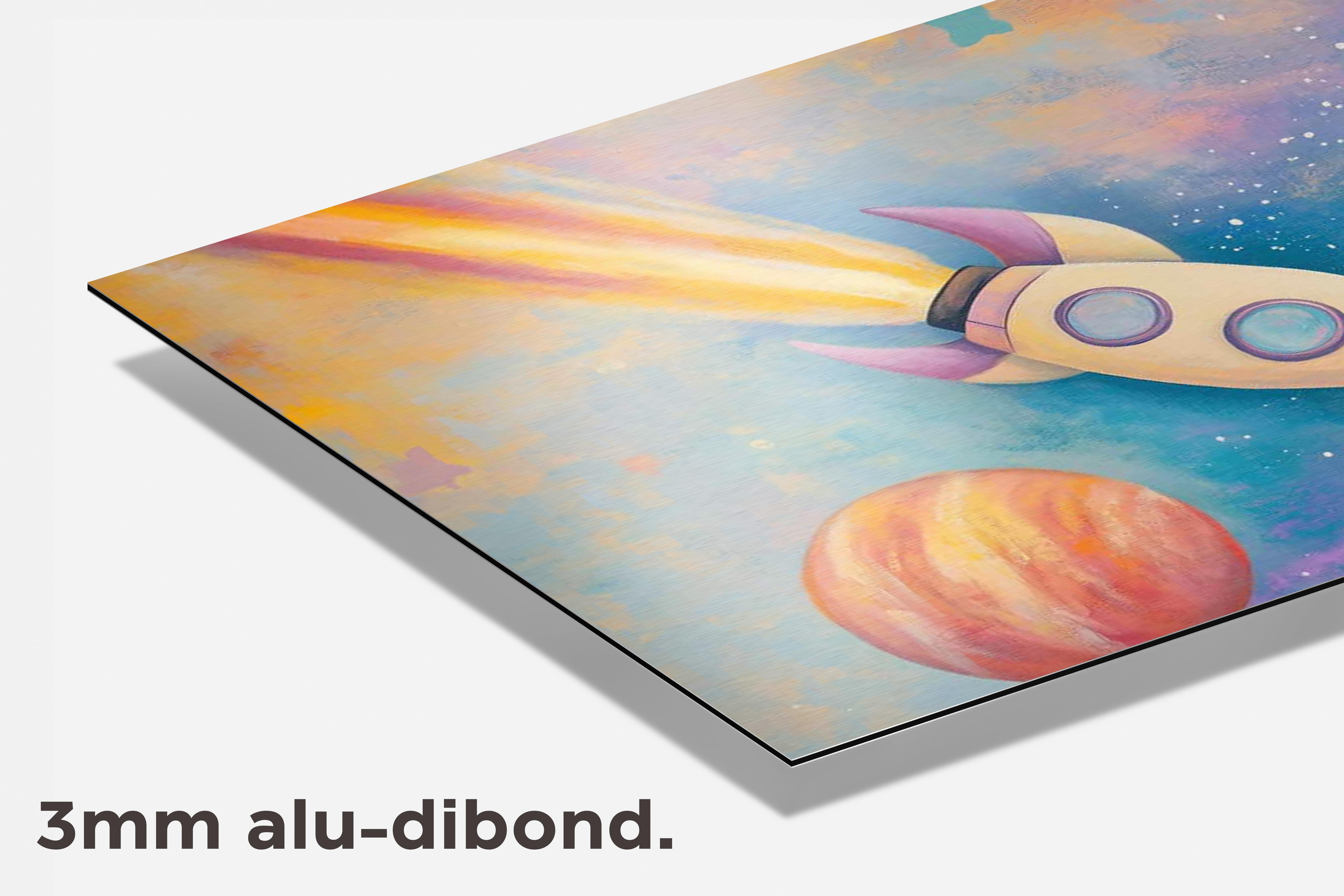 Heelal dibond detail