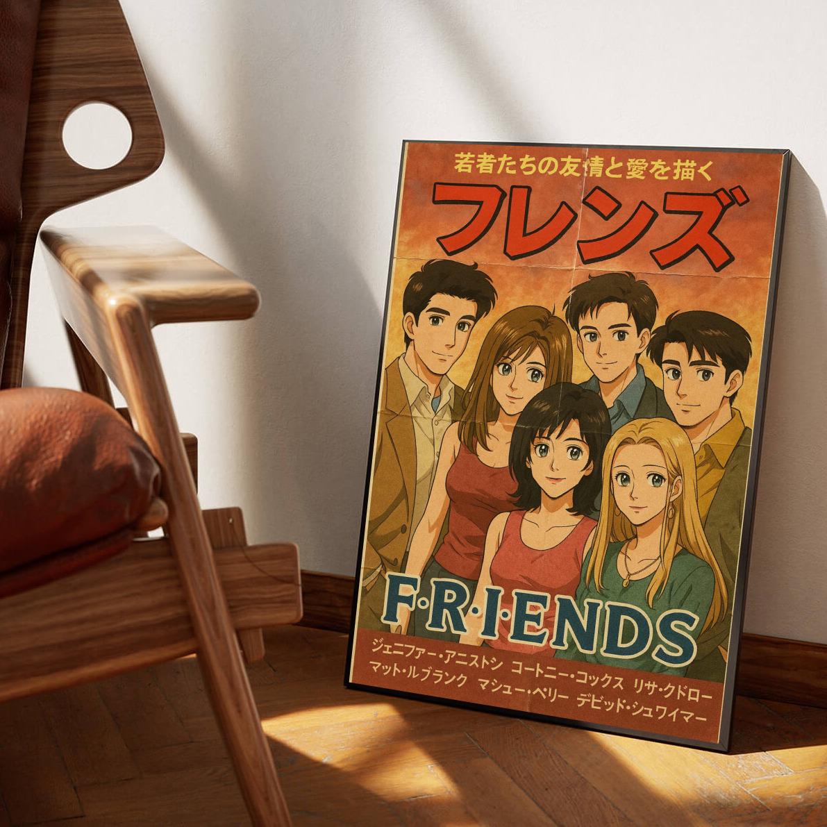 Friends Manga poster sfeerbeeld 1