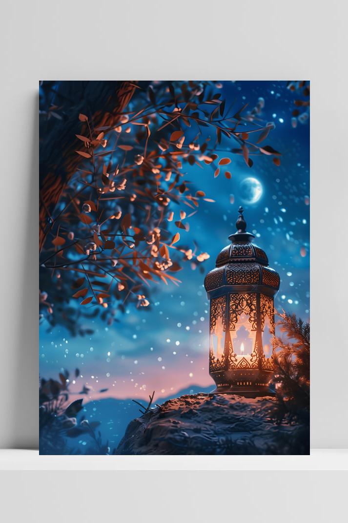 Lantaarn Boom op 3mm aluminium dibond